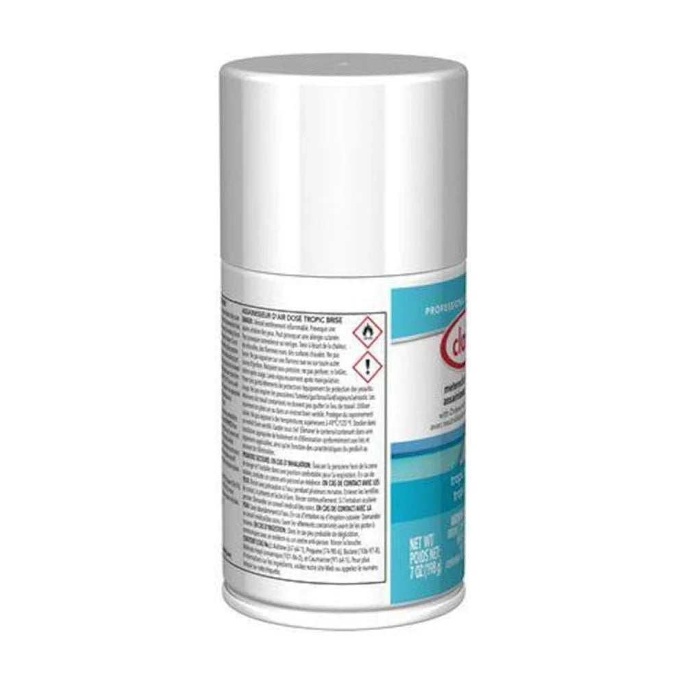Claire Metered Air Freshener, 7 oz Aerosol Spray, Tropic Breeze, 12/Carton - View 2