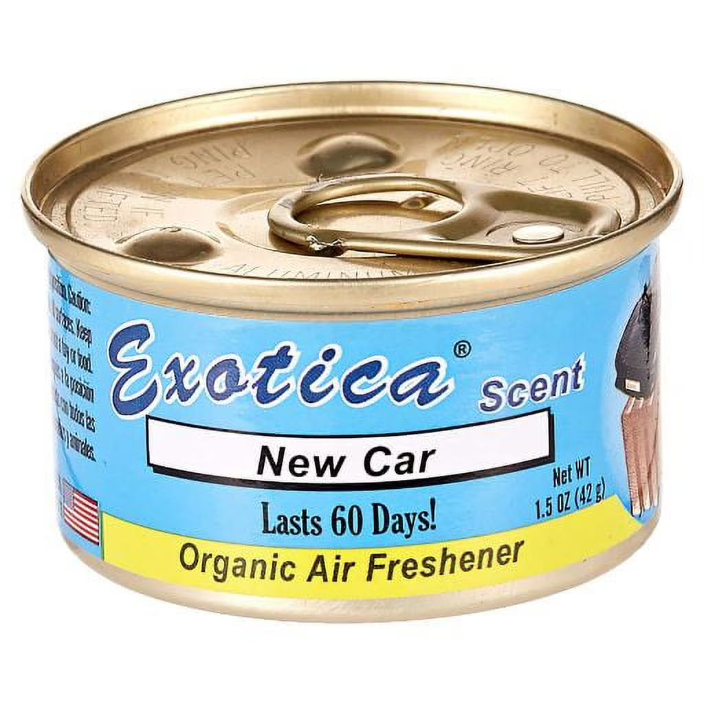 Exotica Car Air Freshener | Spill-proof Can | Organic | For Home & Auto | Long