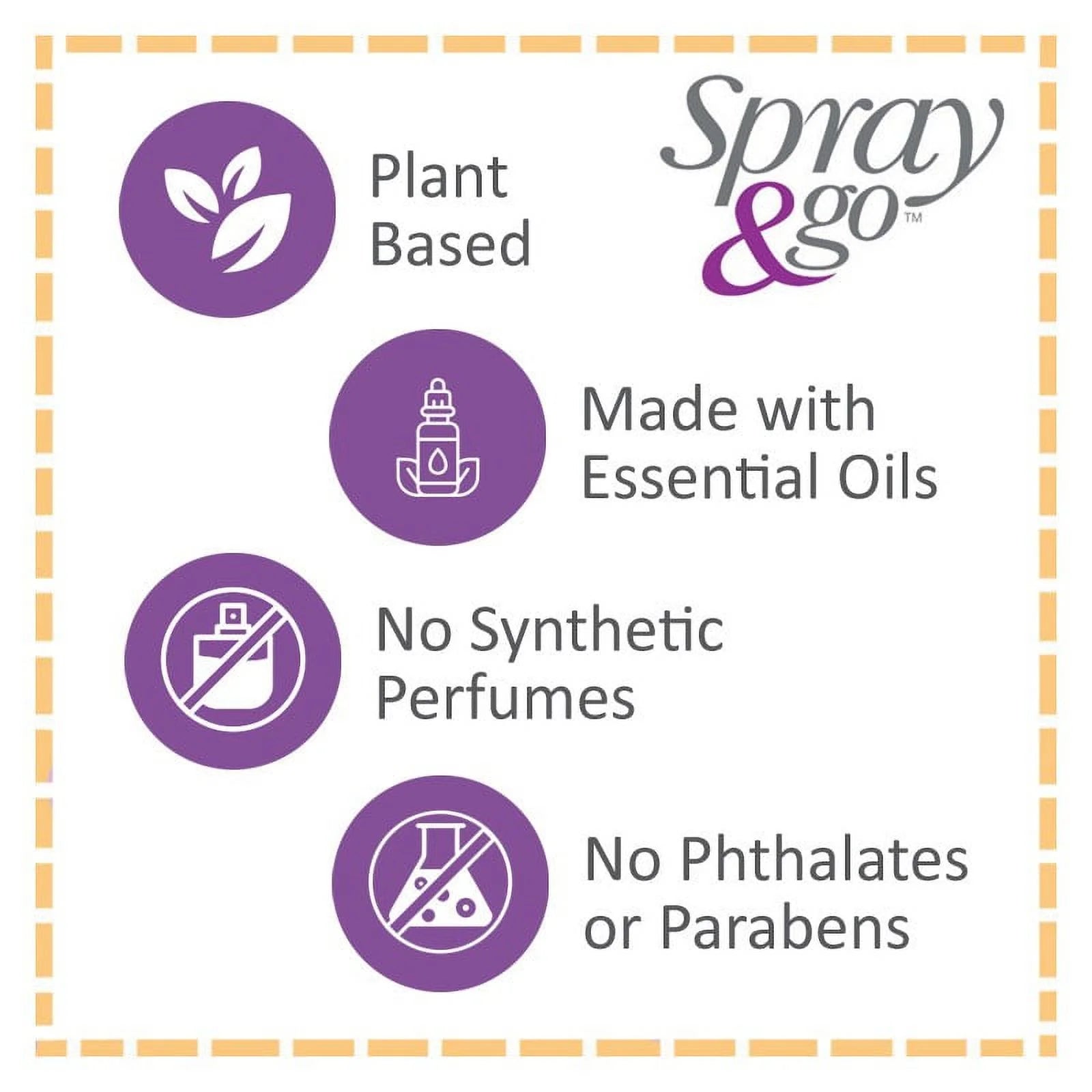 Air Scense Essential Oil Air Freshener, 7 oz + Spray & Go, 2 oz (Lavender - View 3