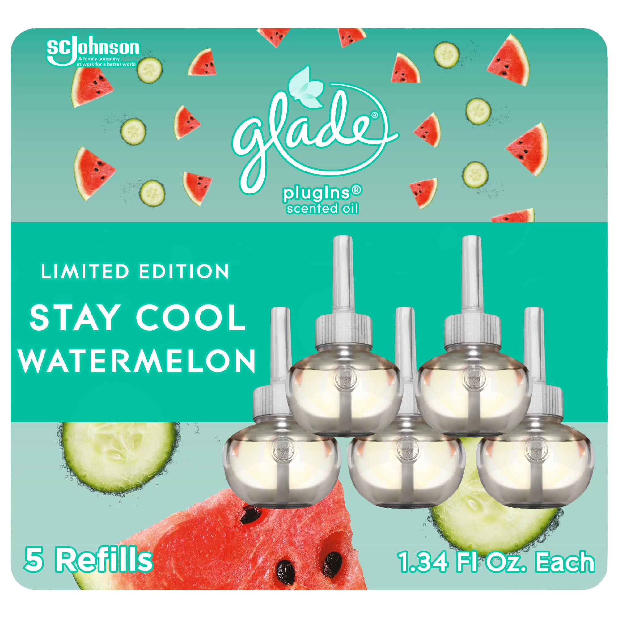 Glade Plugins Refills Air Freshener, Scented And Essential Oils For Home And