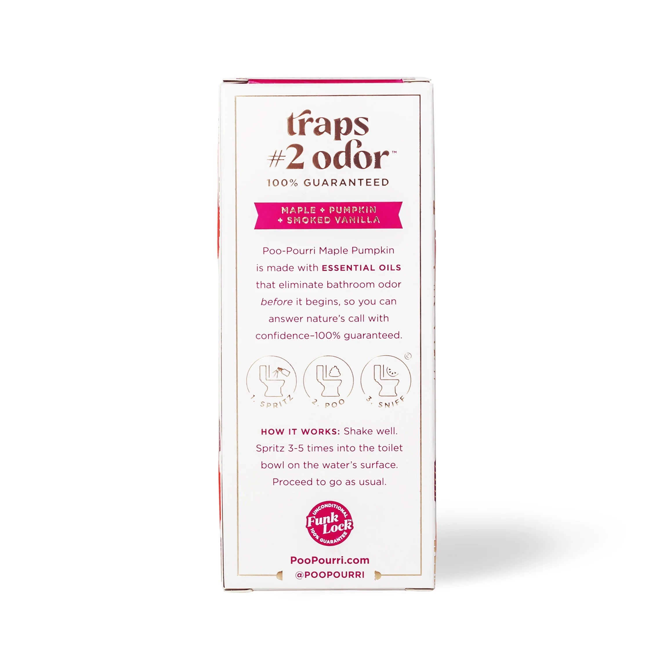 Poo-Pourri Before-You-Go Toilet Spray, Maple Pumpkin, 2 Fl Oz- Maple + Pumpkin - View 4