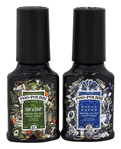 Poo-Pourri Toilet Spray, Master Crapsman Gift Set, Includes 2- 2oz Bottles - View 4