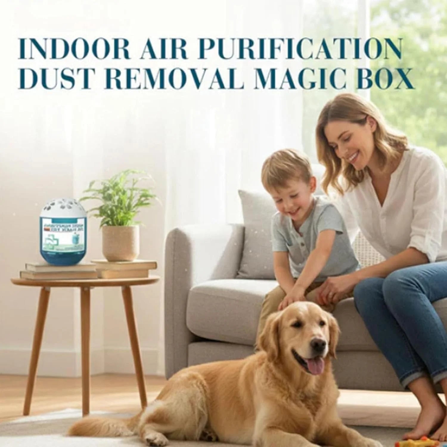 Plant Extract Air Purifying Magic Box | Automatic Dust Removal & Freshener for - View 5