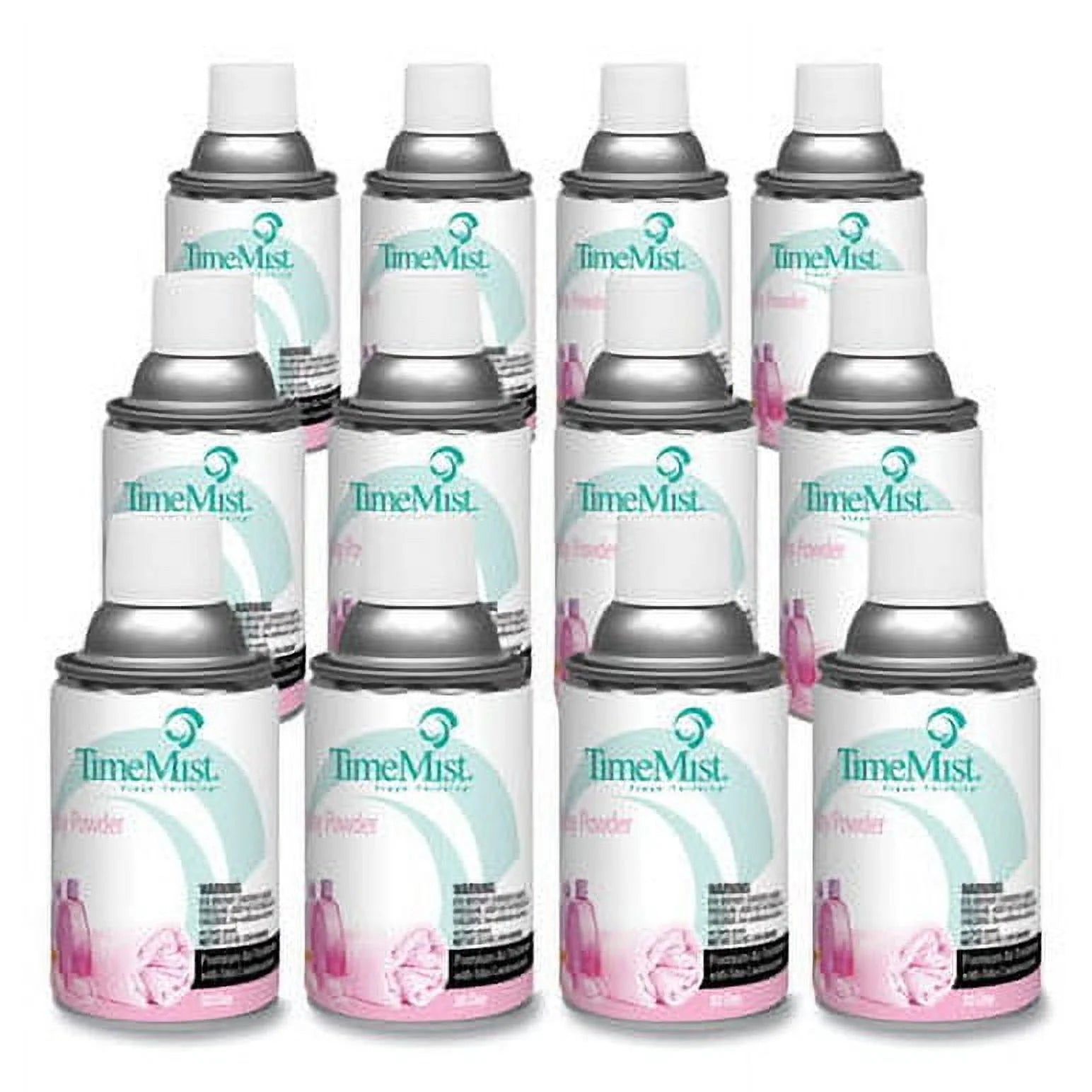 TimeMist 332512TMCT 5.3 oz. Metered Baby Powder Fragrance Dispenser Refills - View 3