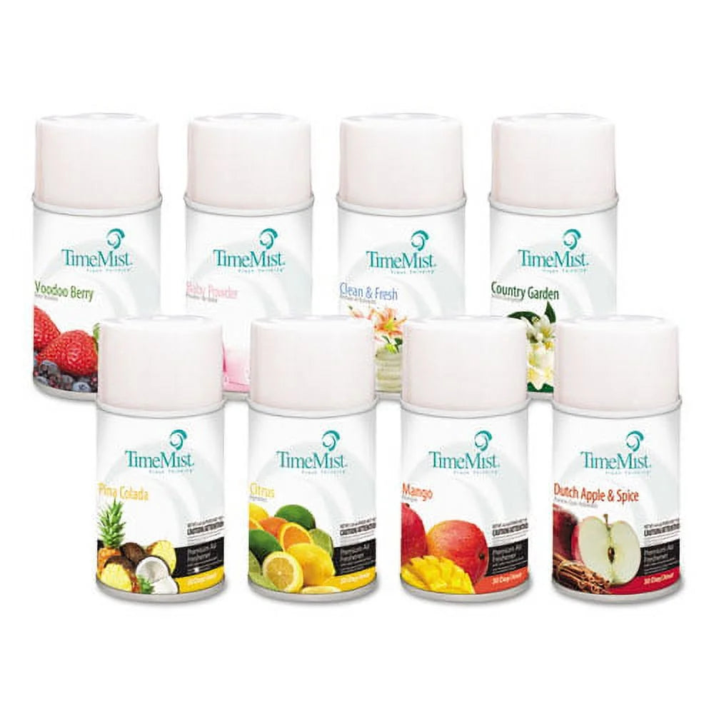 TimeMist 332512TMCT 5.3 oz. Metered Baby Powder Fragrance Dispenser Refills - View 4