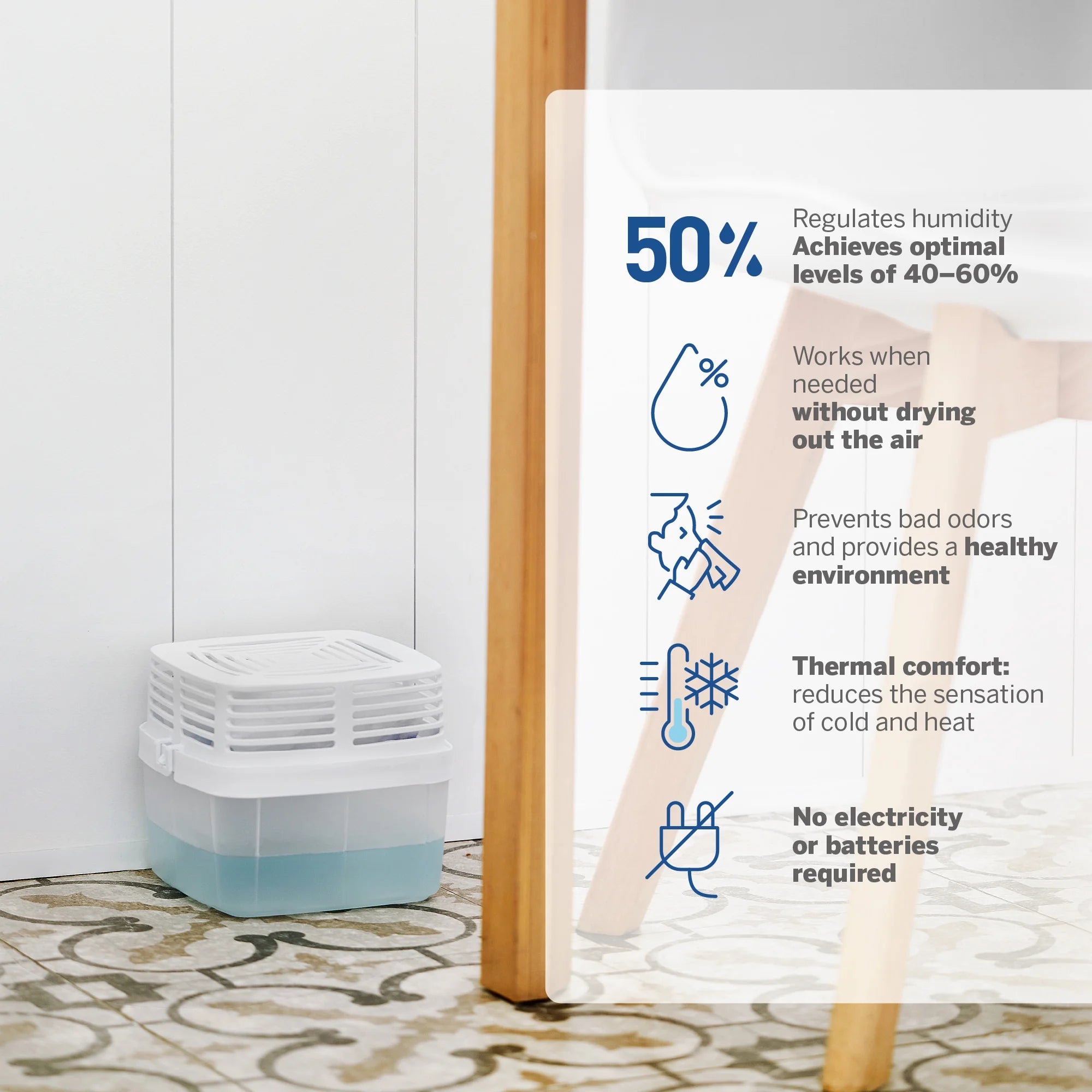 HUMYDRY Moisture Absorber Refills for 15.9 Oz Dehumidifier Device, Pack of 4 - View 6