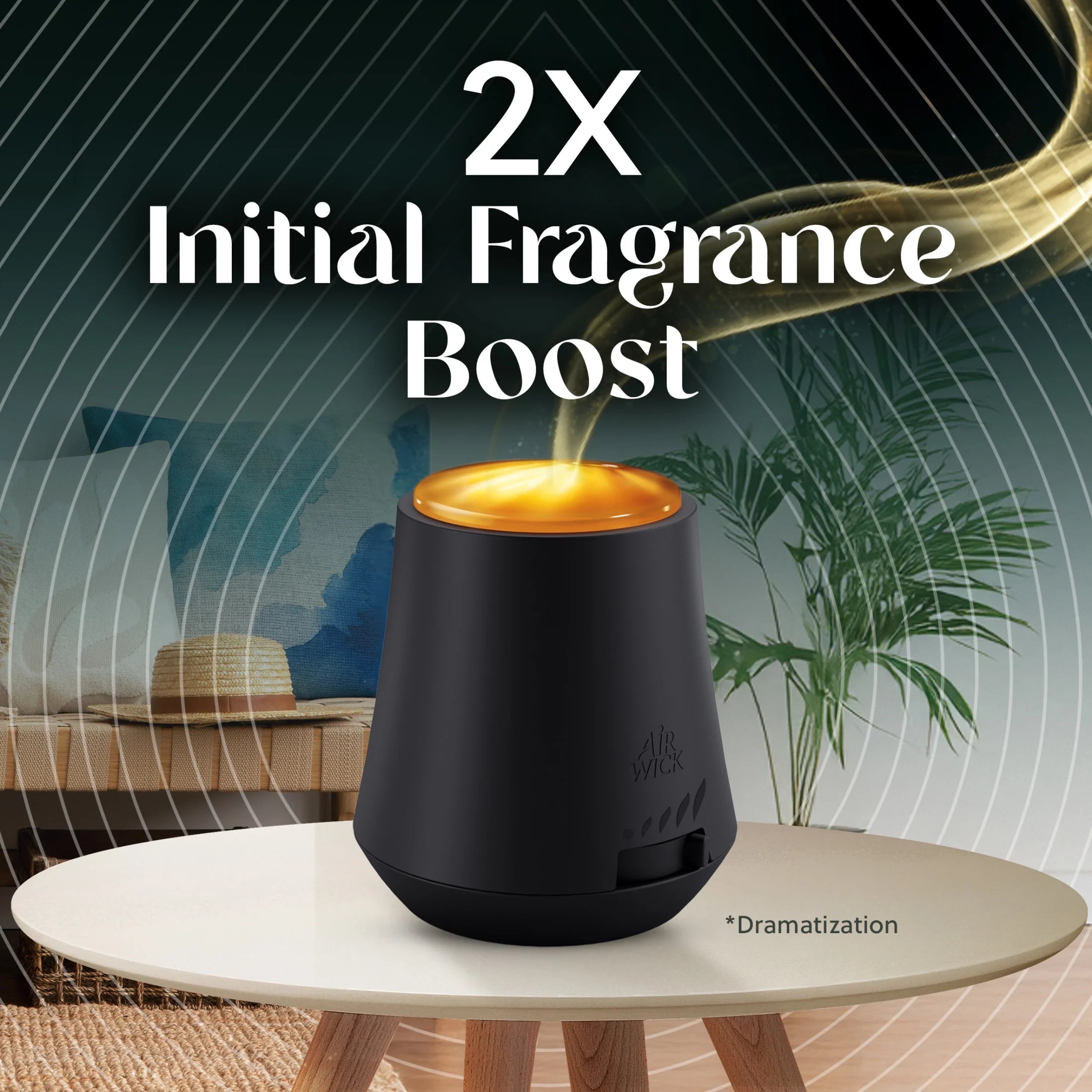 Air Wick Essential Mist Vibrant Scented Oil Air Freshener Diffuser Starter Kit, - View 5