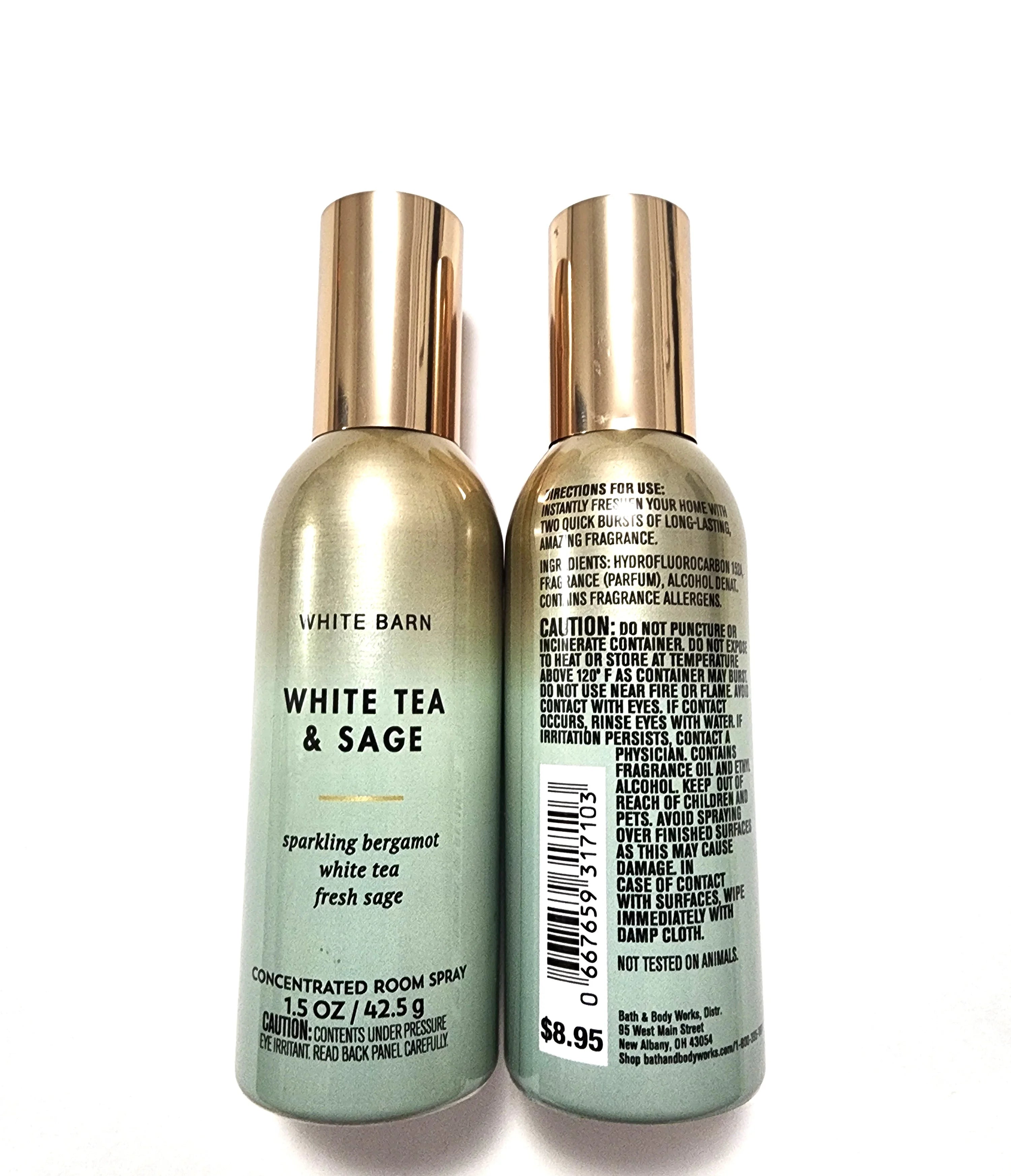 White Tea & Sage Concentrated Room Spray - View 2
