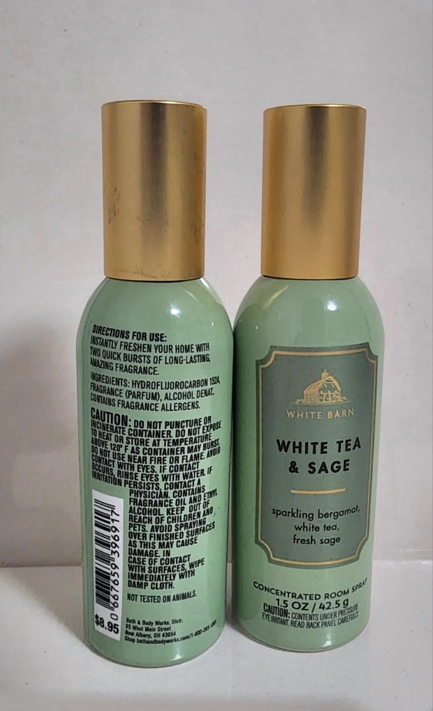 White Tea & Sage Concentrated Room Spray - View 3