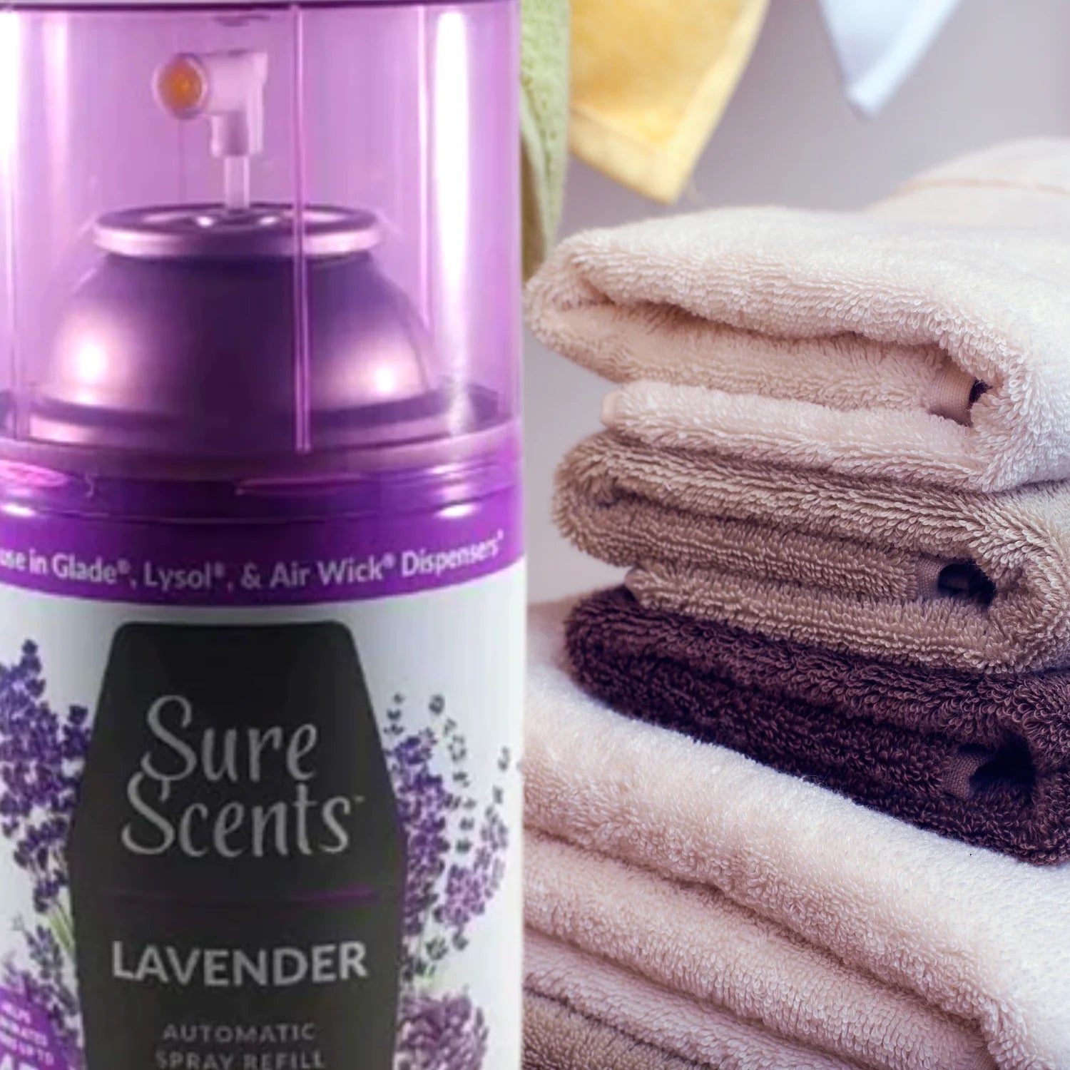 Sure Scents Lavender Hawaiian Mist Fresh Linen Automatic Spray Refill Air - View 5