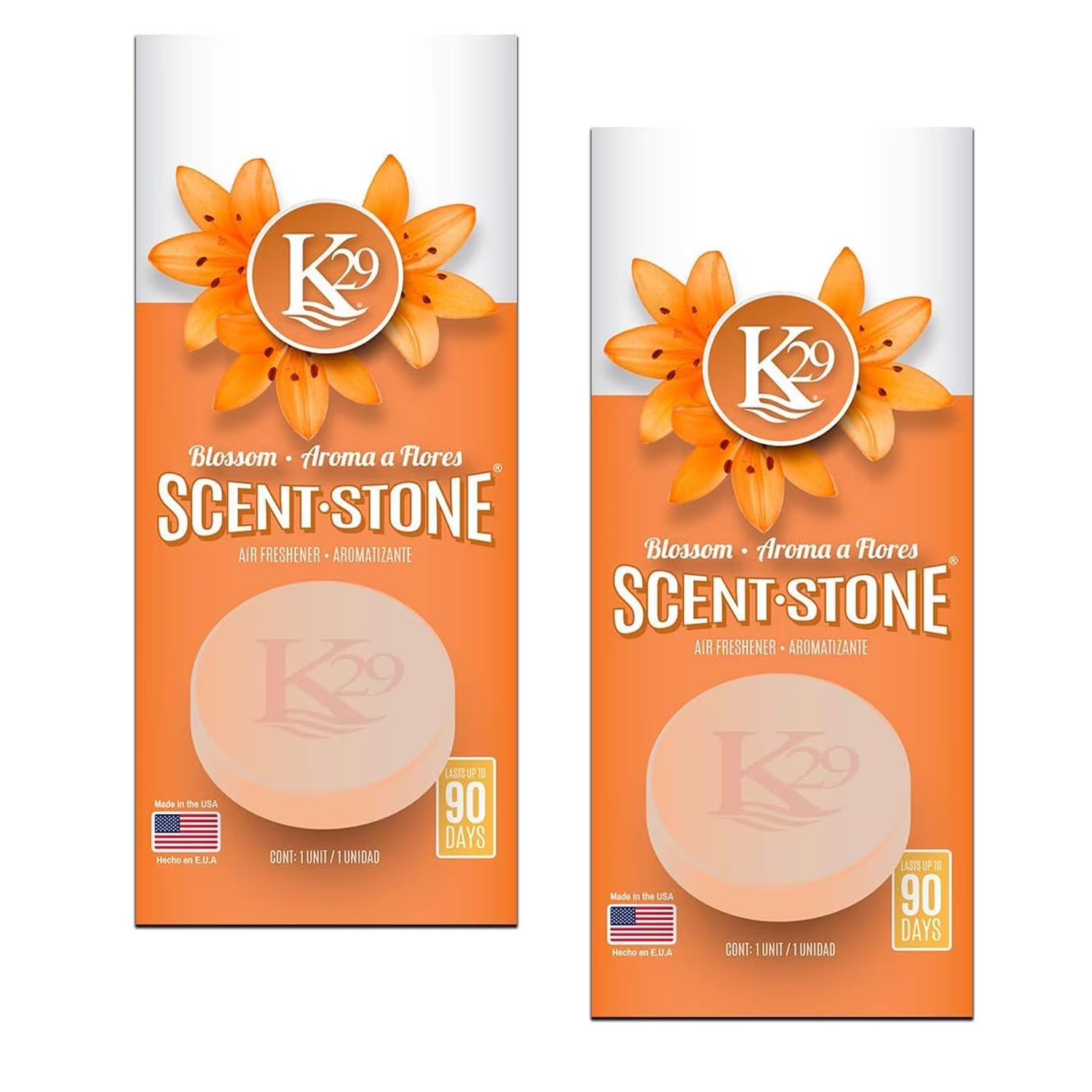 K29 Stone Air Freshener, Environmentally Safe and Long-lasting Fragrance
