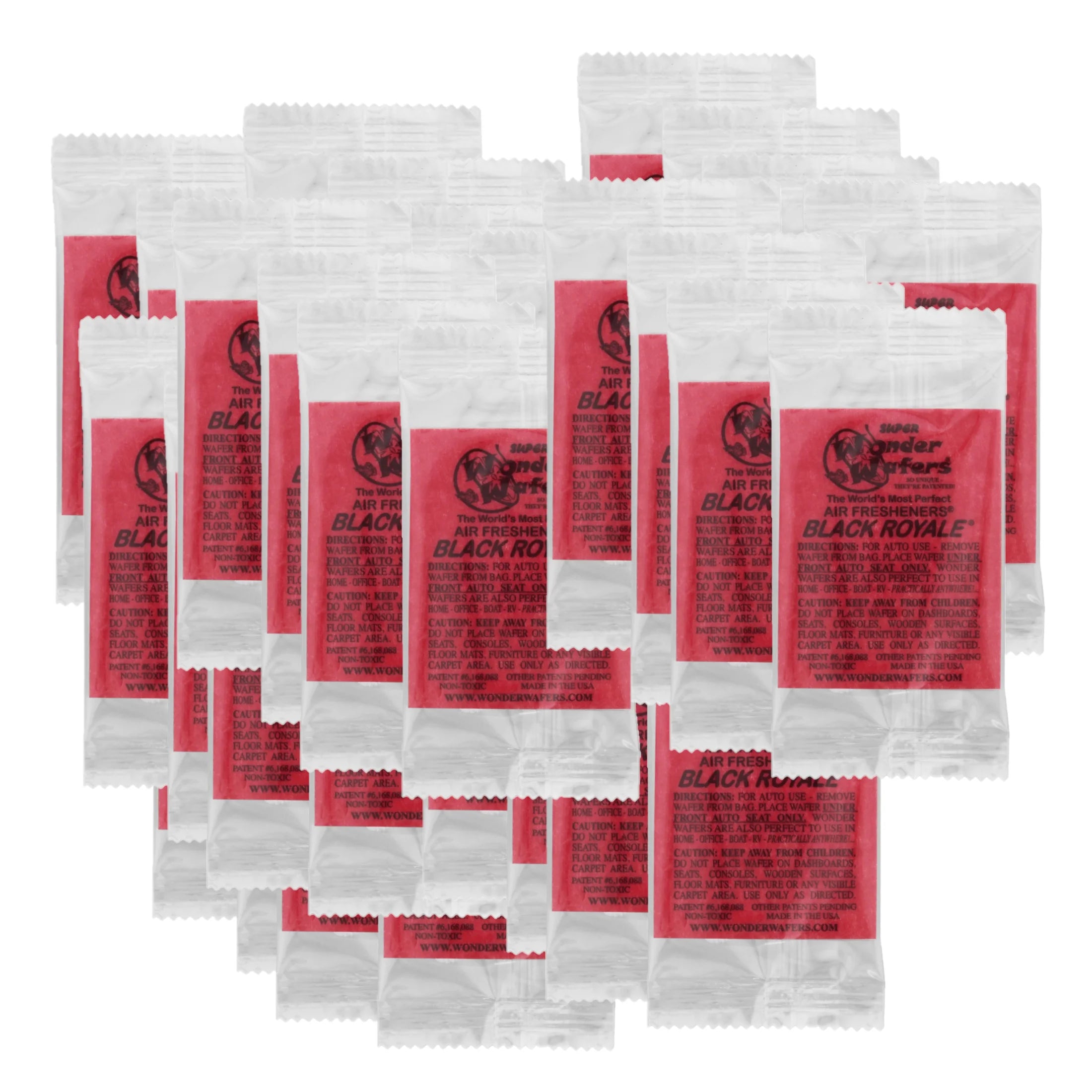Wonder Wafers Black Royale Scent Automotive Air Freshener Wafer - 50 Pack - View 3