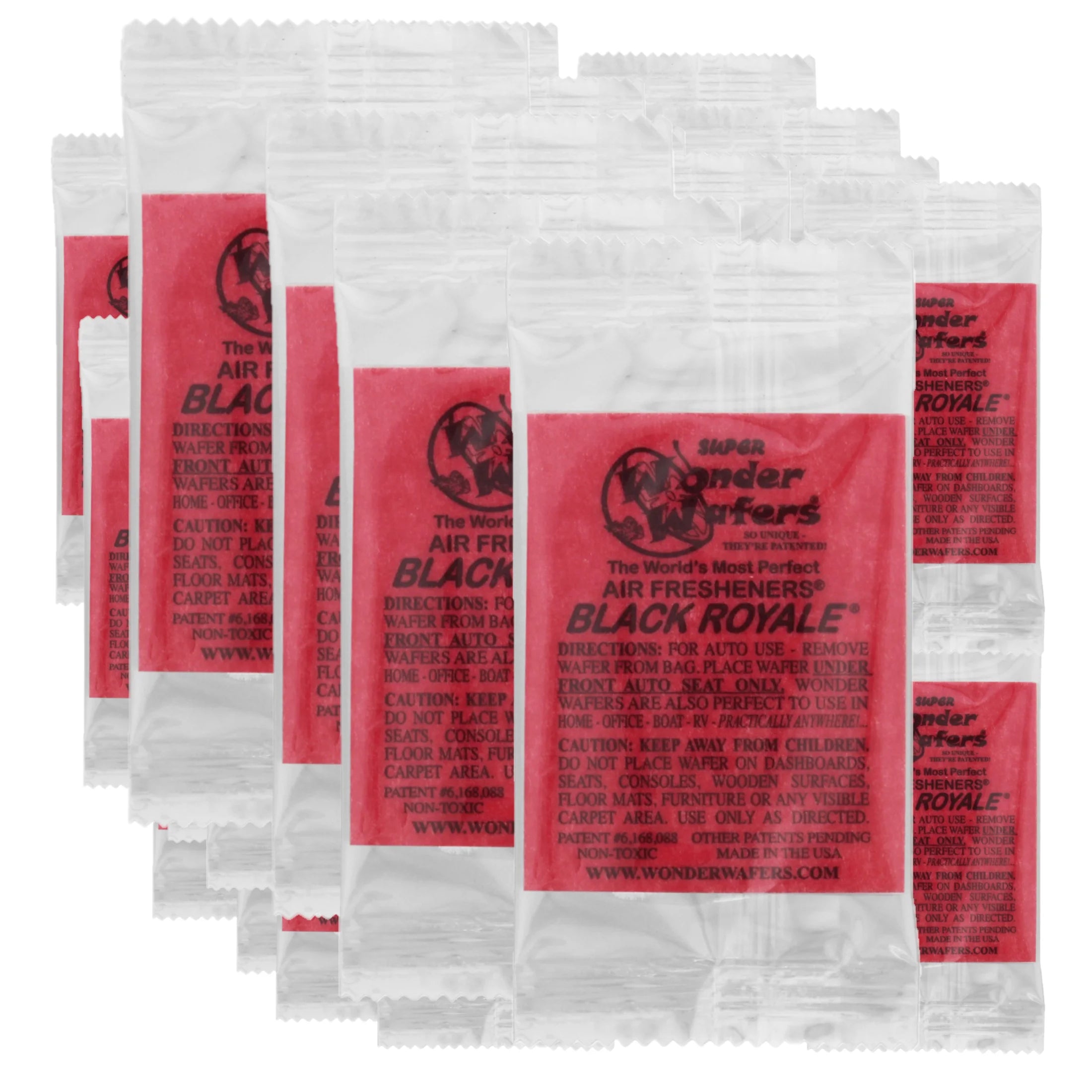 Wonder Wafers Black Royale Scent Automotive Air Freshener Wafer - 50 Pack - View 5