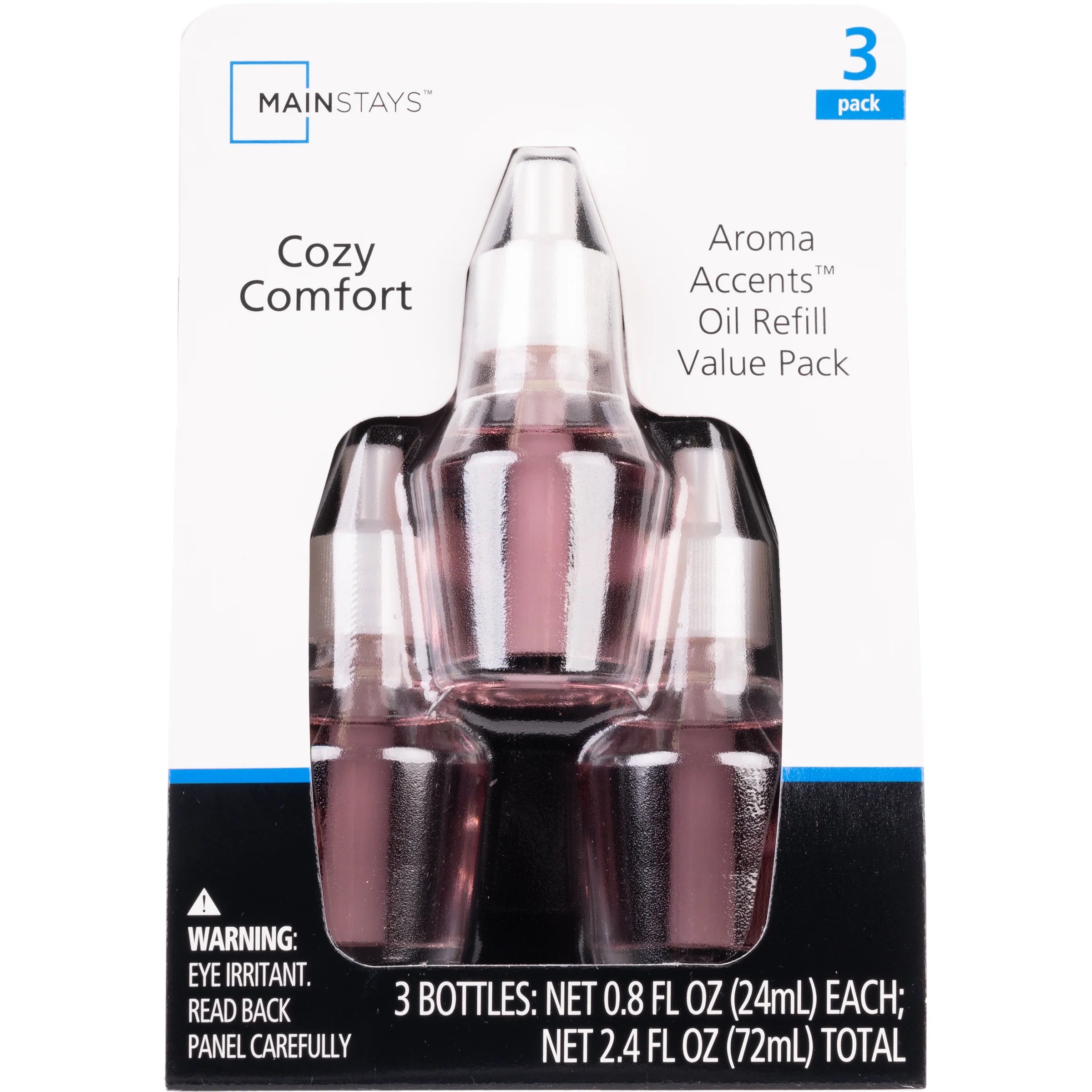Mainstays Aroma Accent Fragrance Oil, Cozy Comfort (3-Pack) - View 4