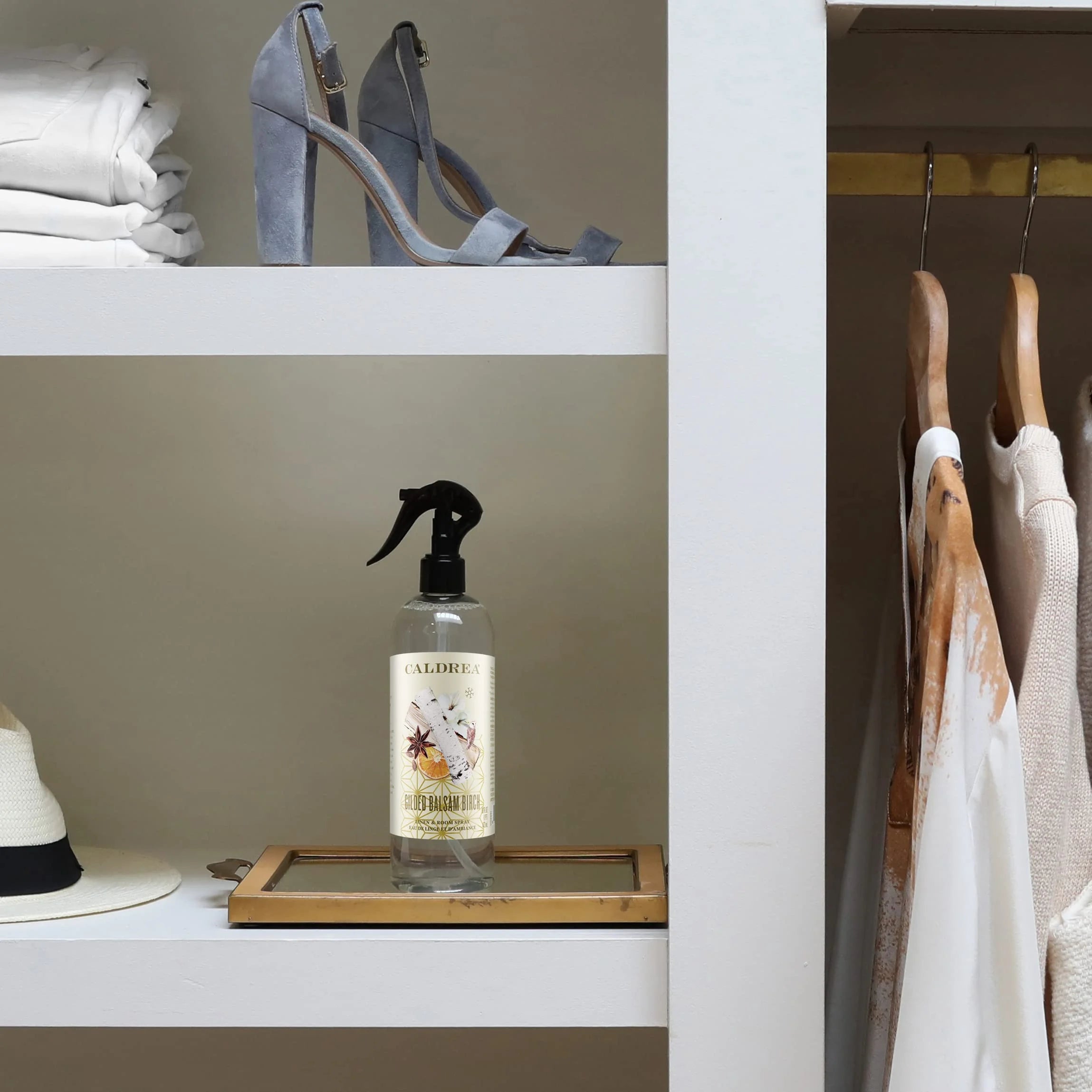 Caldrea Linen And Room Spray Air Freshener, Made With Essential Oils, - View 2