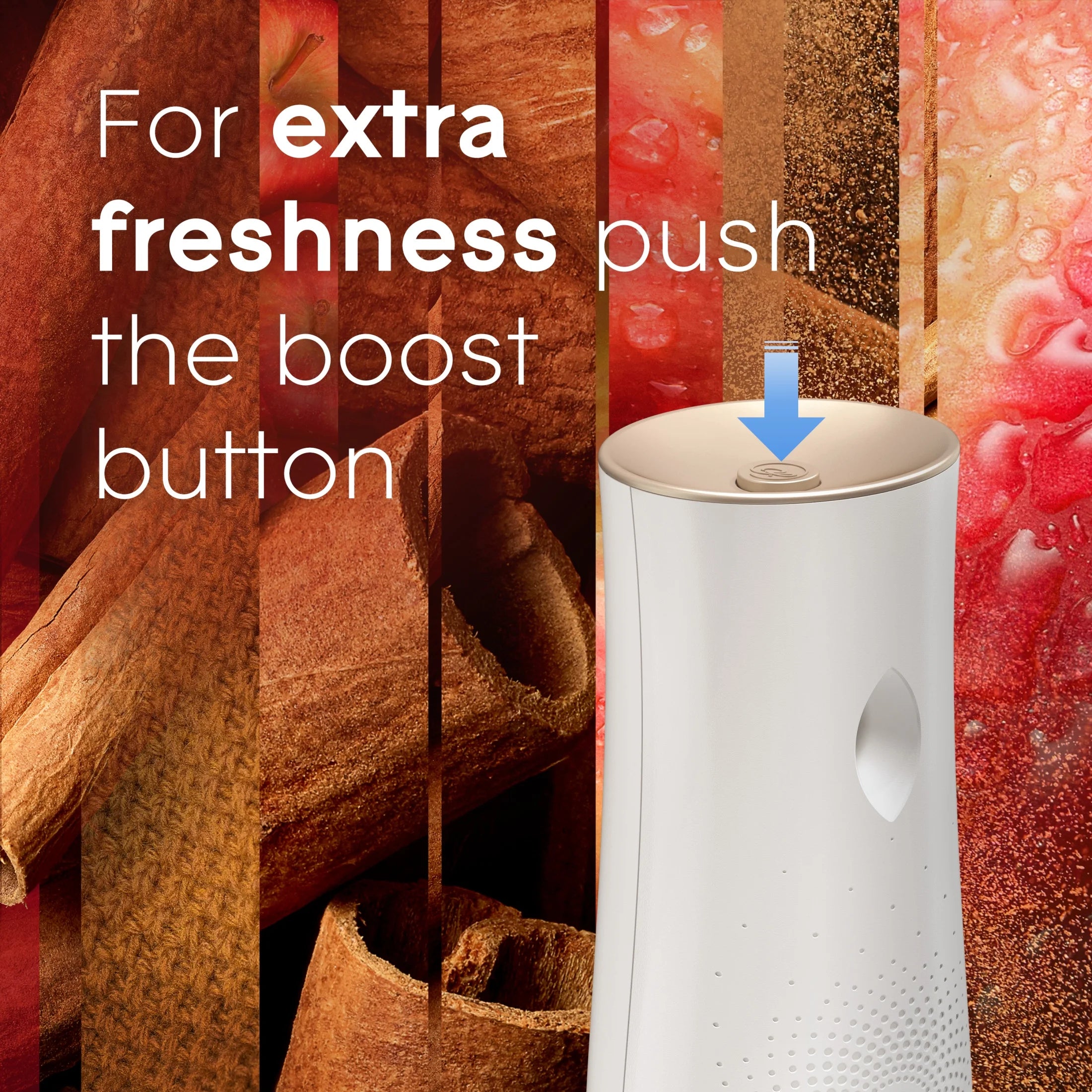 Glade Automatic Spray Refill 2 ct, Apple Cinnamon, 12.4 oz. Total, Air Freshener - View 6
