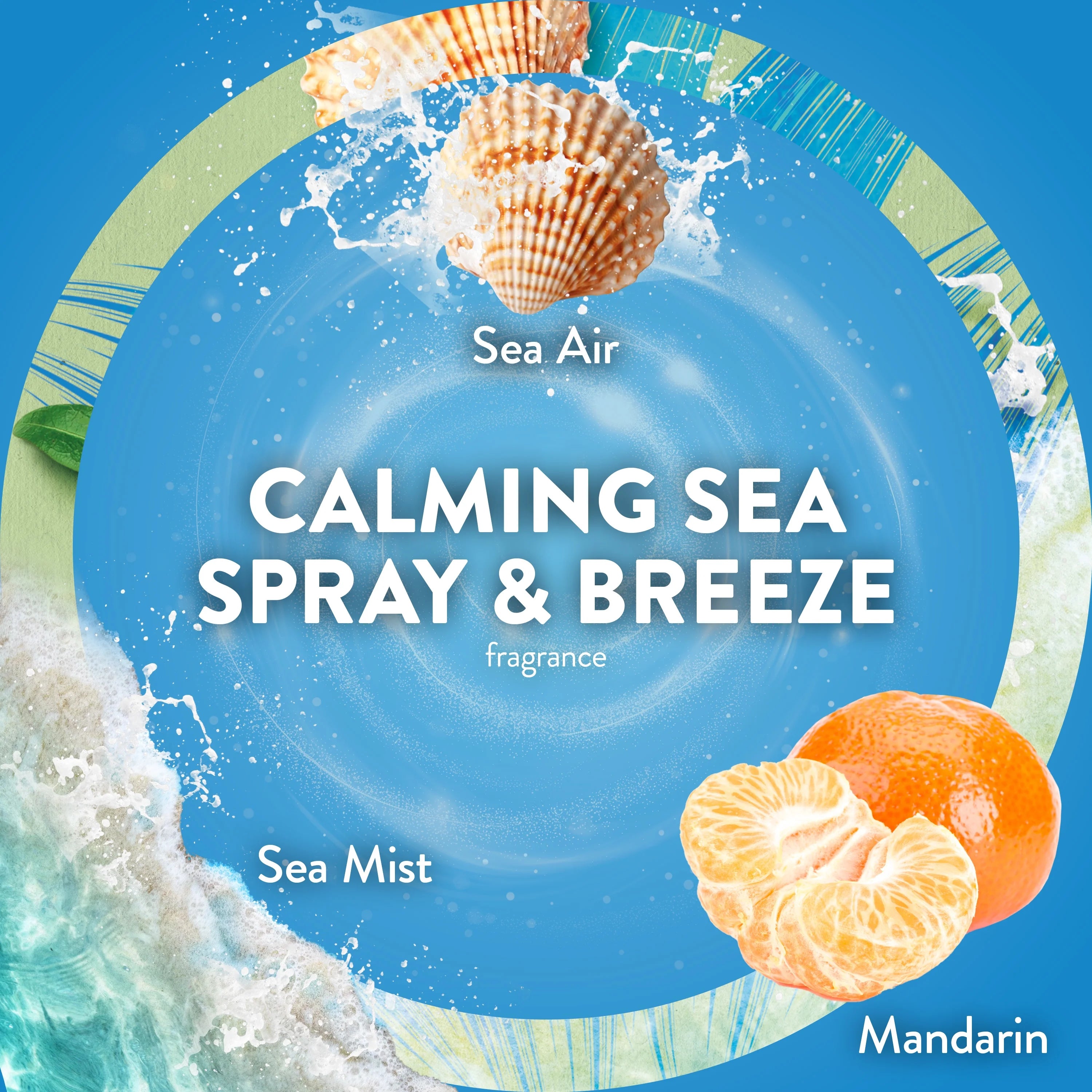 Air Wick Plug-In Scented Oil Air Freshener Warmer Refills, Calming Sea Spray - View 4