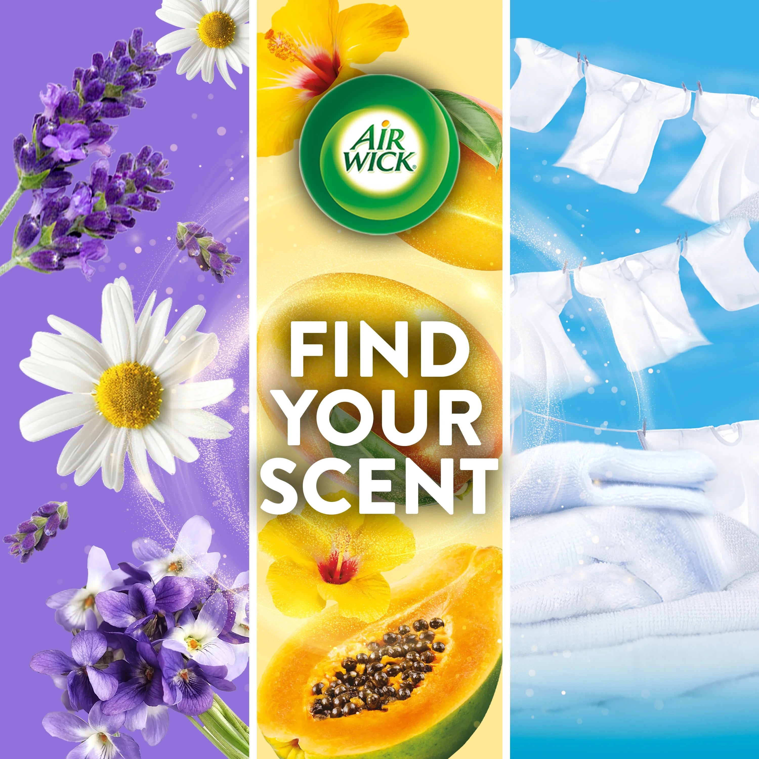 Air Wick Plug-In Scented Oil Air Freshener Warmer Refills, Calming Sea Spray - View 6