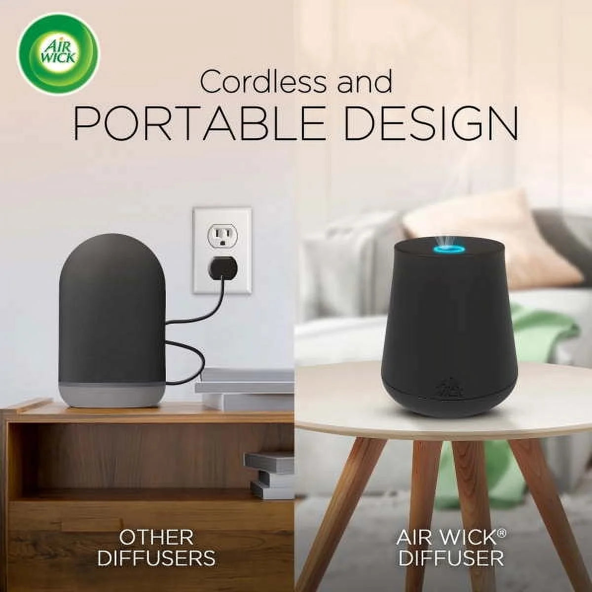 Air Wick Essential Mist Scented Oil Air Freshener Diffuser Refills, Black Lotus - View 4