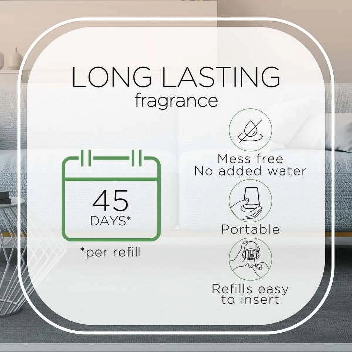 Air Wick Essential Mist Scented Oil Air Freshener Diffuser Refills, Black Lotus - View 5