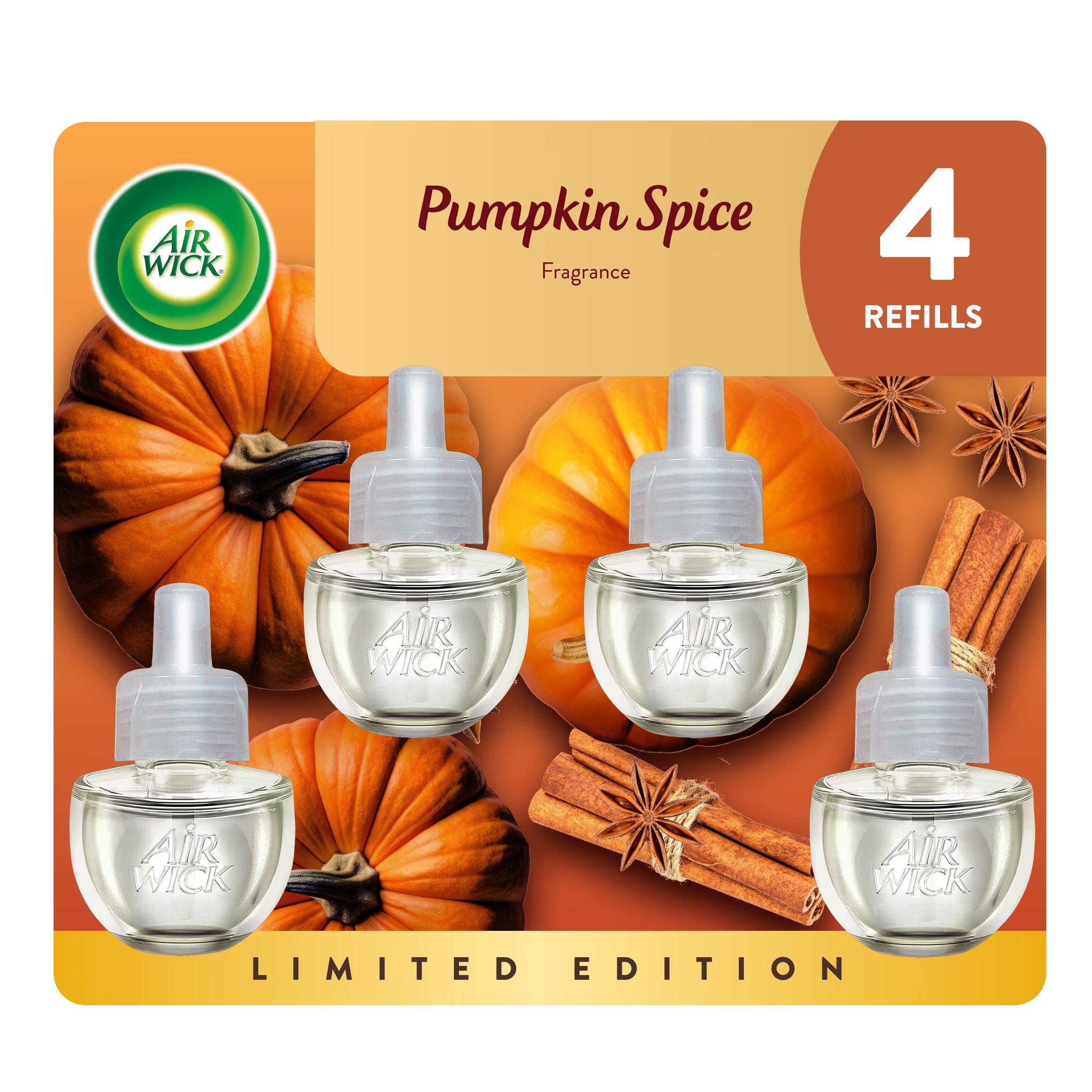 Air Wick Plug-in Scented Oil Refills, Honeysuckle and Raspberry, 4 Count - View 5