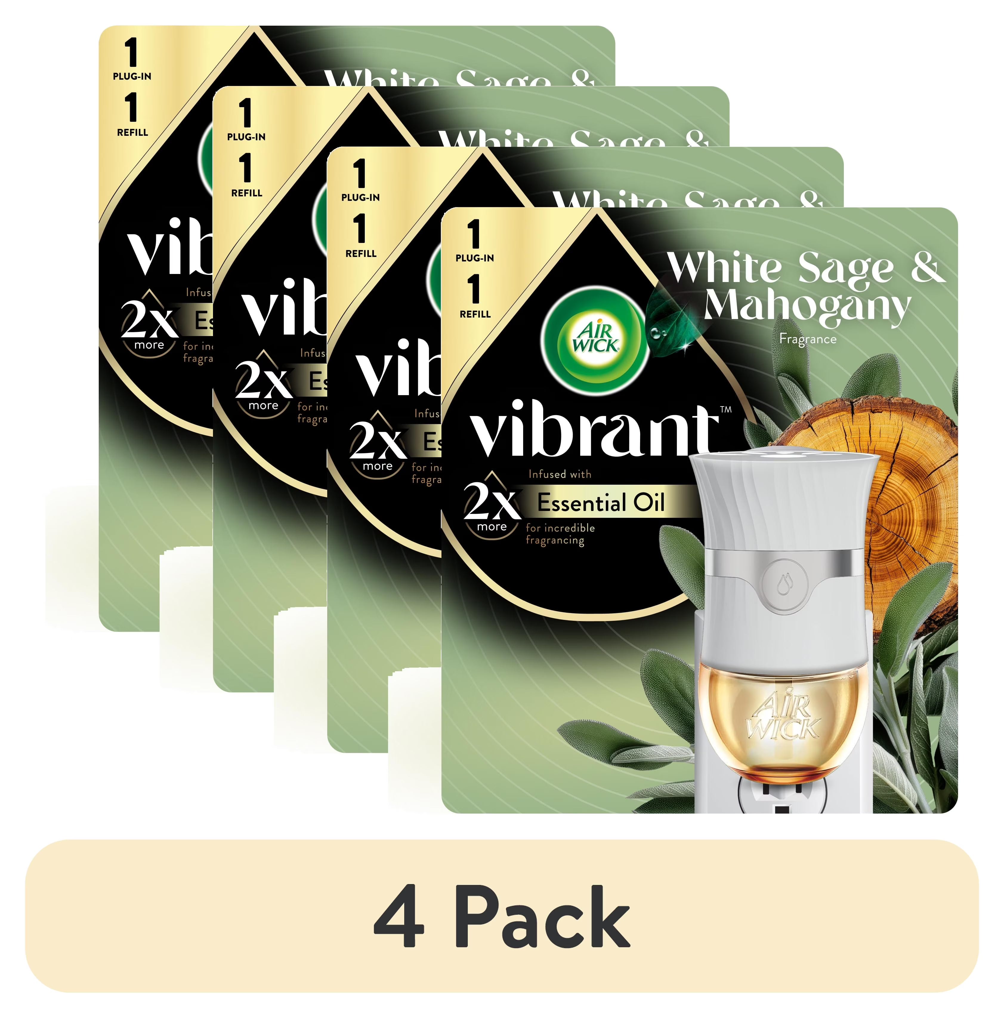 Air Wick Vibrant Plug-In Scented Oil Air Freshener Warmer Starter Kit, White - View 2