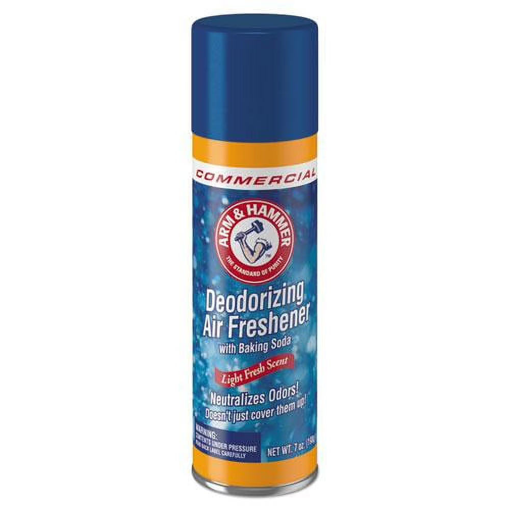 Baking Soda Air Freshener, Light Fresh Scent, 7 Oz Aerosol Spray | Bundle of 5 - View 2