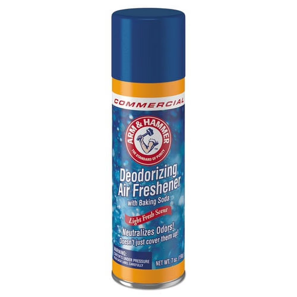 Baking Soda Air Freshener, Light Fresh Scent, 7 Oz Aerosol Spray | Bundle of 5 - View 3