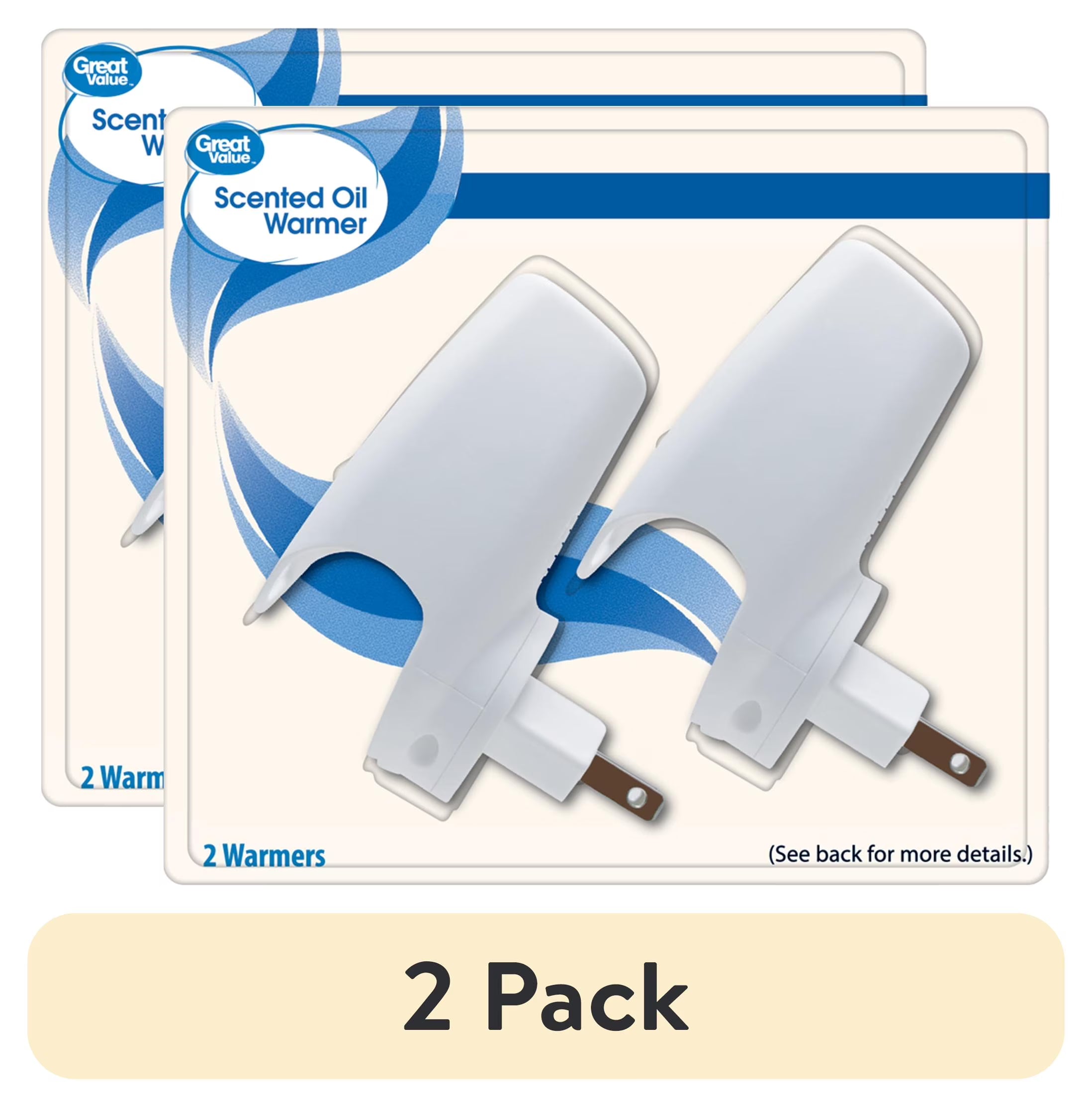 Great Value Scented Oil Plug-in Warmers, 2 Count (Fragrance Not Included) - View 2