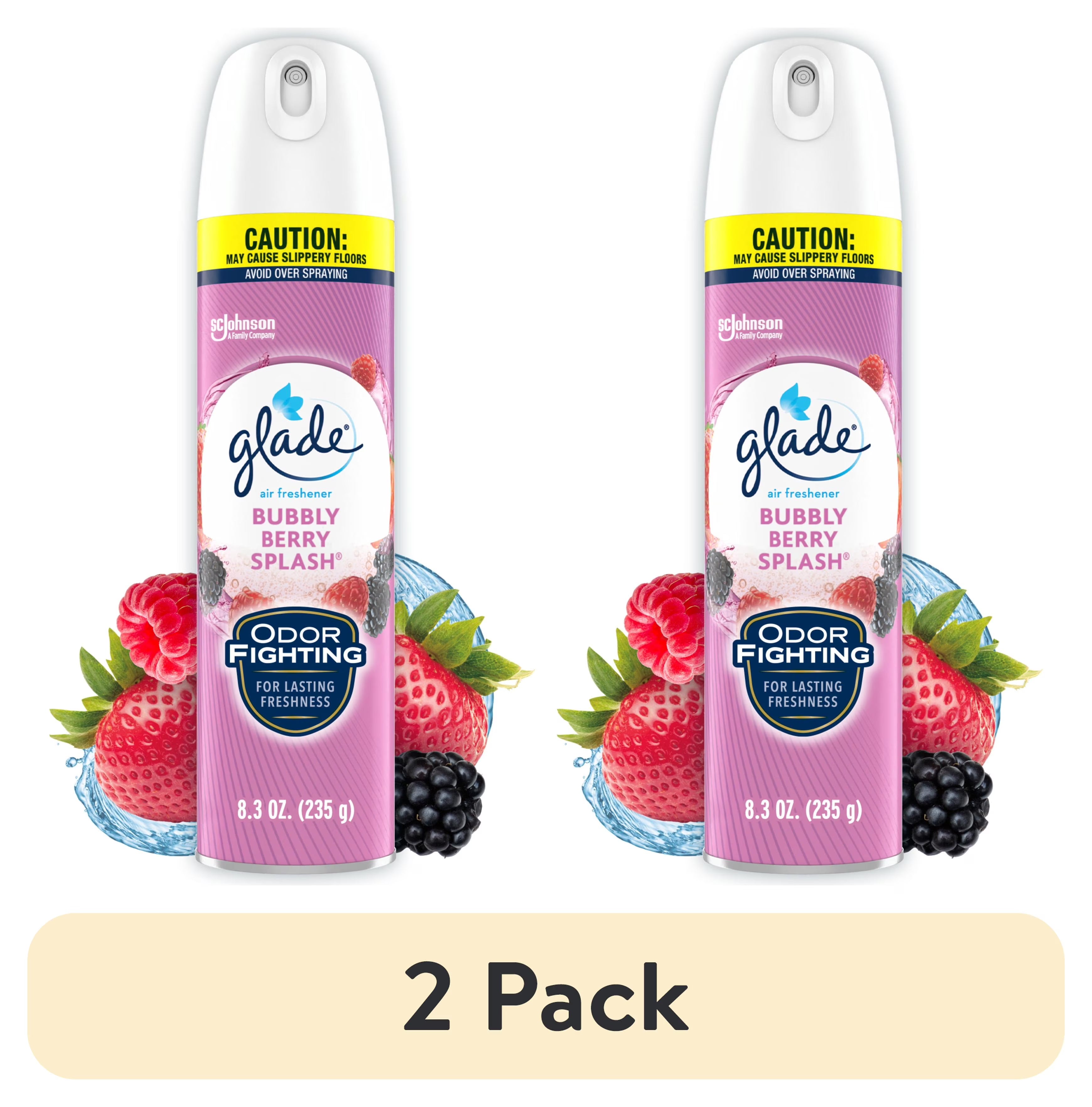 Glade Air Freshener Spray, Stocking Stuffers, Bubbly Berry Splash Scent, - View 2