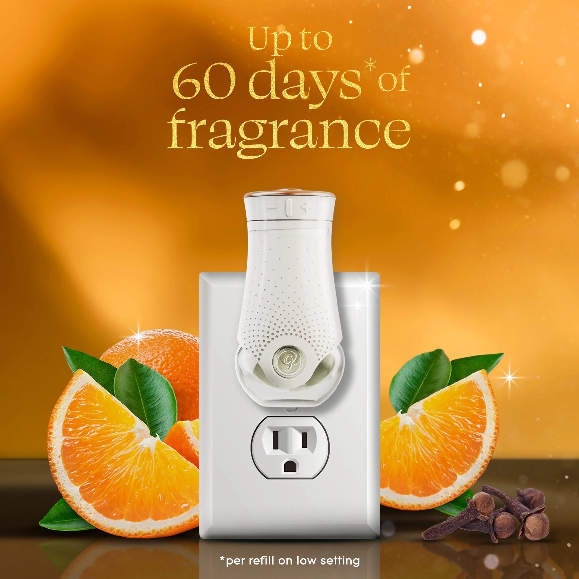 Glade® PlugIns® Refills Air Freshener, Christmas Stocking Stuffer Orange Zest & - View 2