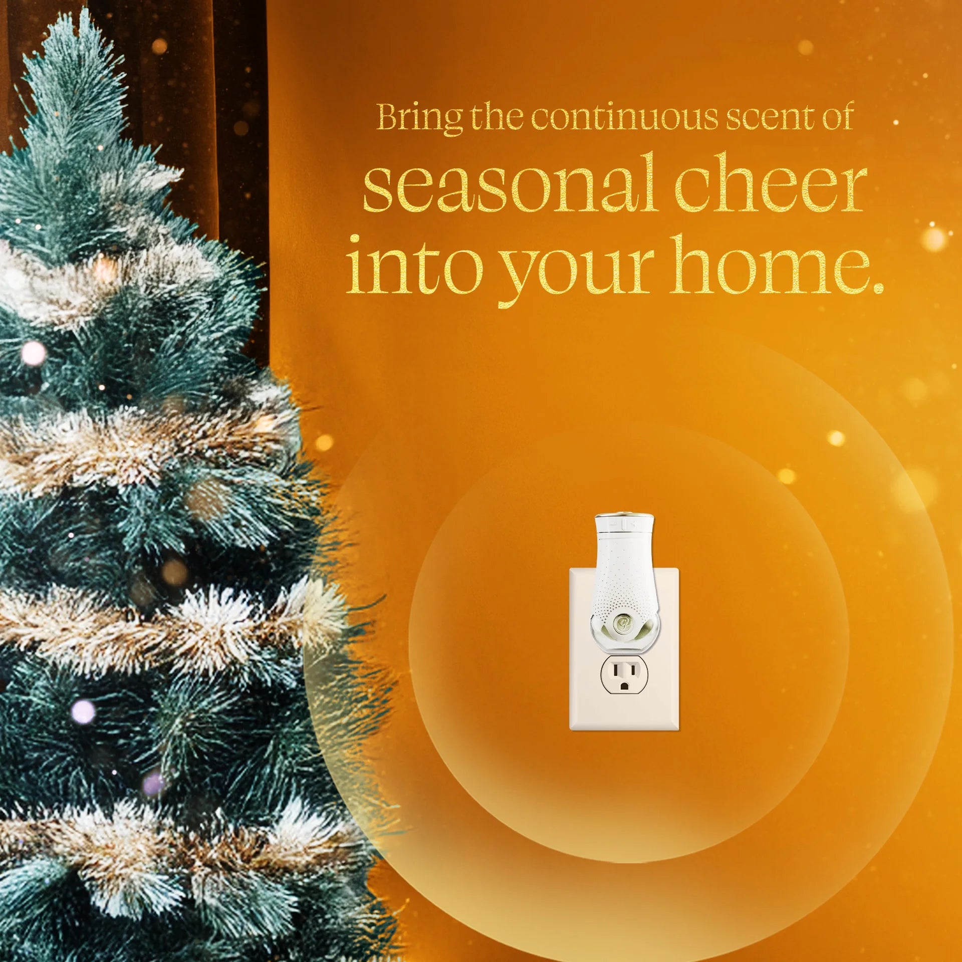 Glade® PlugIns® Refills Air Freshener, Christmas Stocking Stuffer Orange Zest & - View 6
