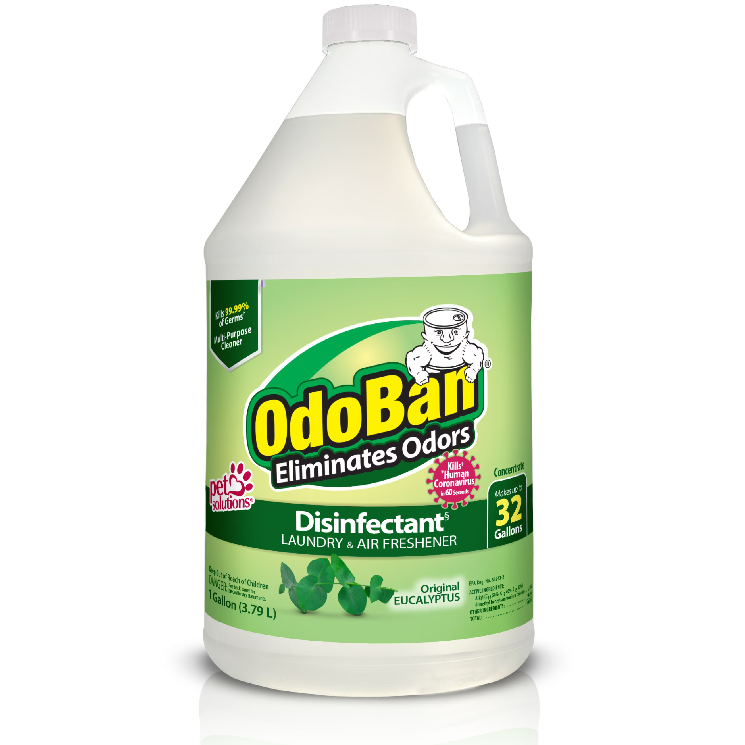 OdoBan Disinfectant Cleaner and Odor Eliminator Concentrate, Original