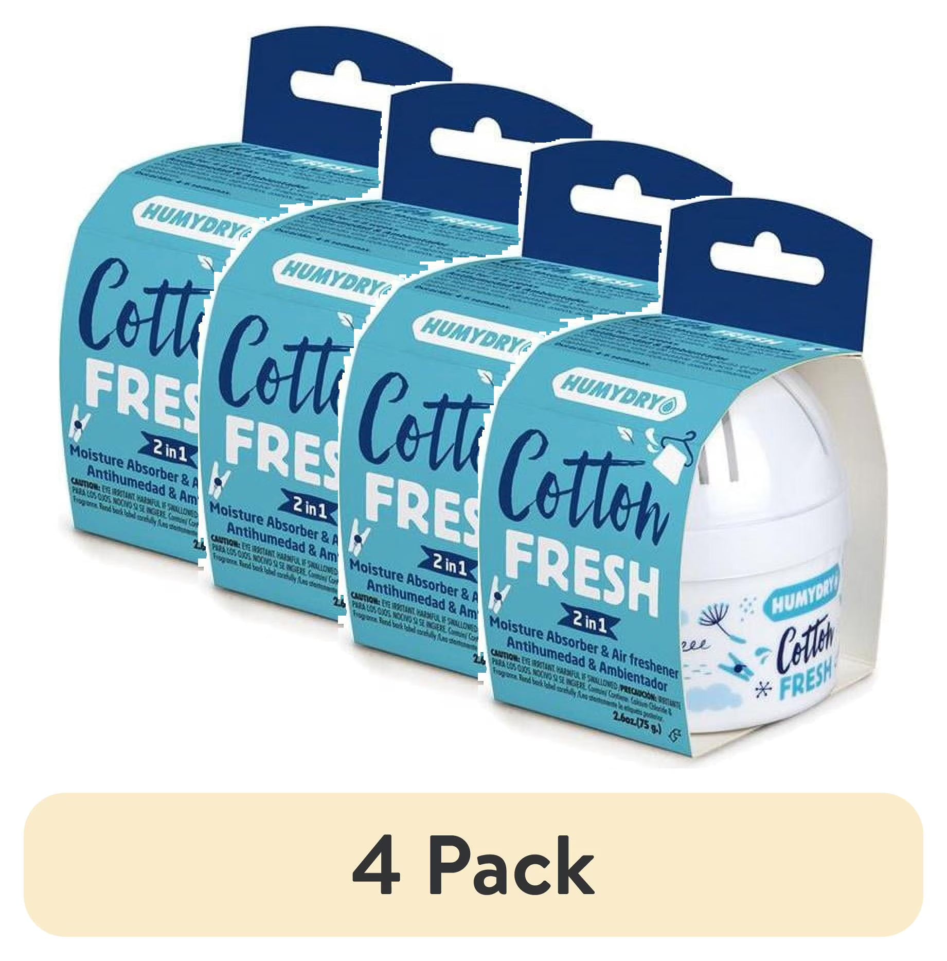 Humydry Mini Moisture Absorber & Air Freshener, Cotton Fresh, Reusable - View 2