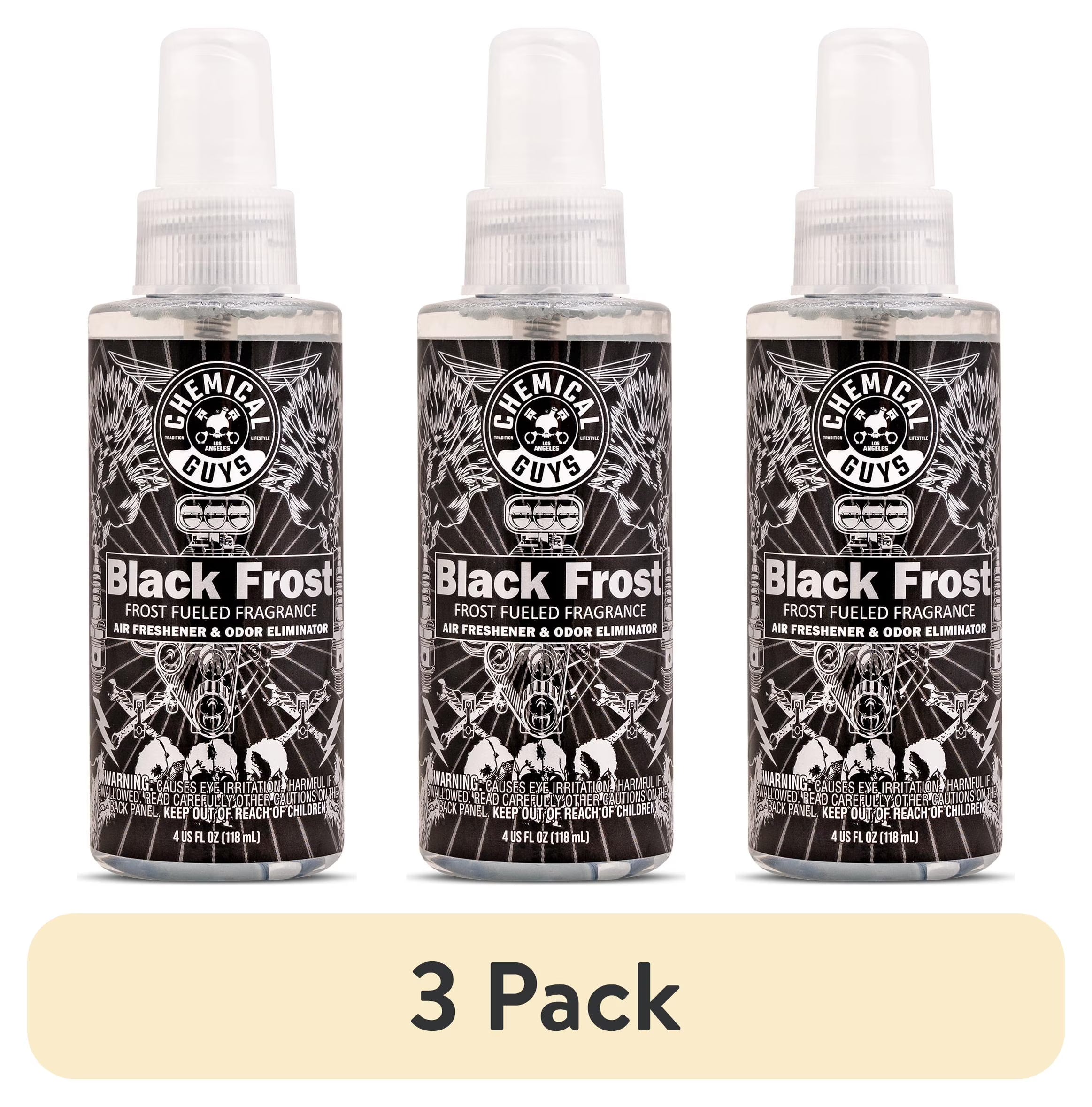 Chemical Guys 4 Ounces Black Frost Air Freshener & Odor Eliminator - View 2