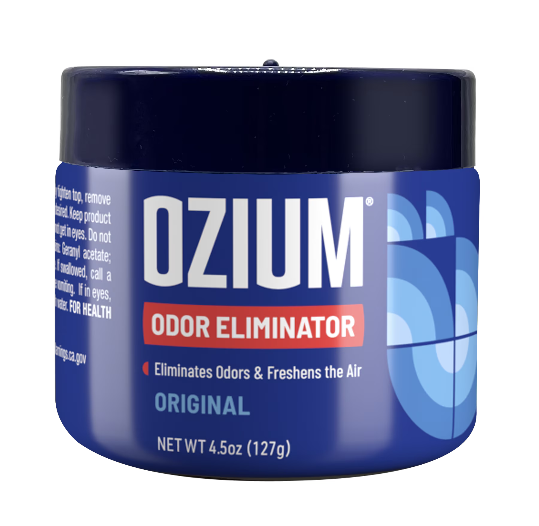 OZIUM Auto Air Freshener Gel Can, Original Scent, 1 Pack, 4.5 oz