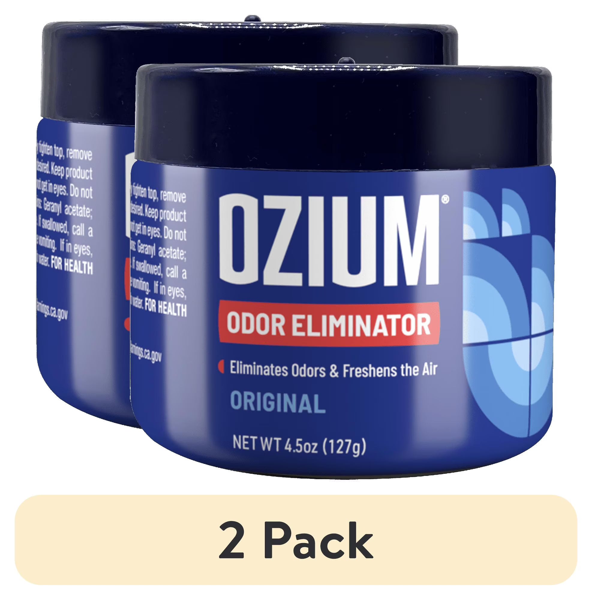 OZIUM Auto Air Freshener Gel Can, Original Scent, 1 Pack, 4.5 oz - View 2
