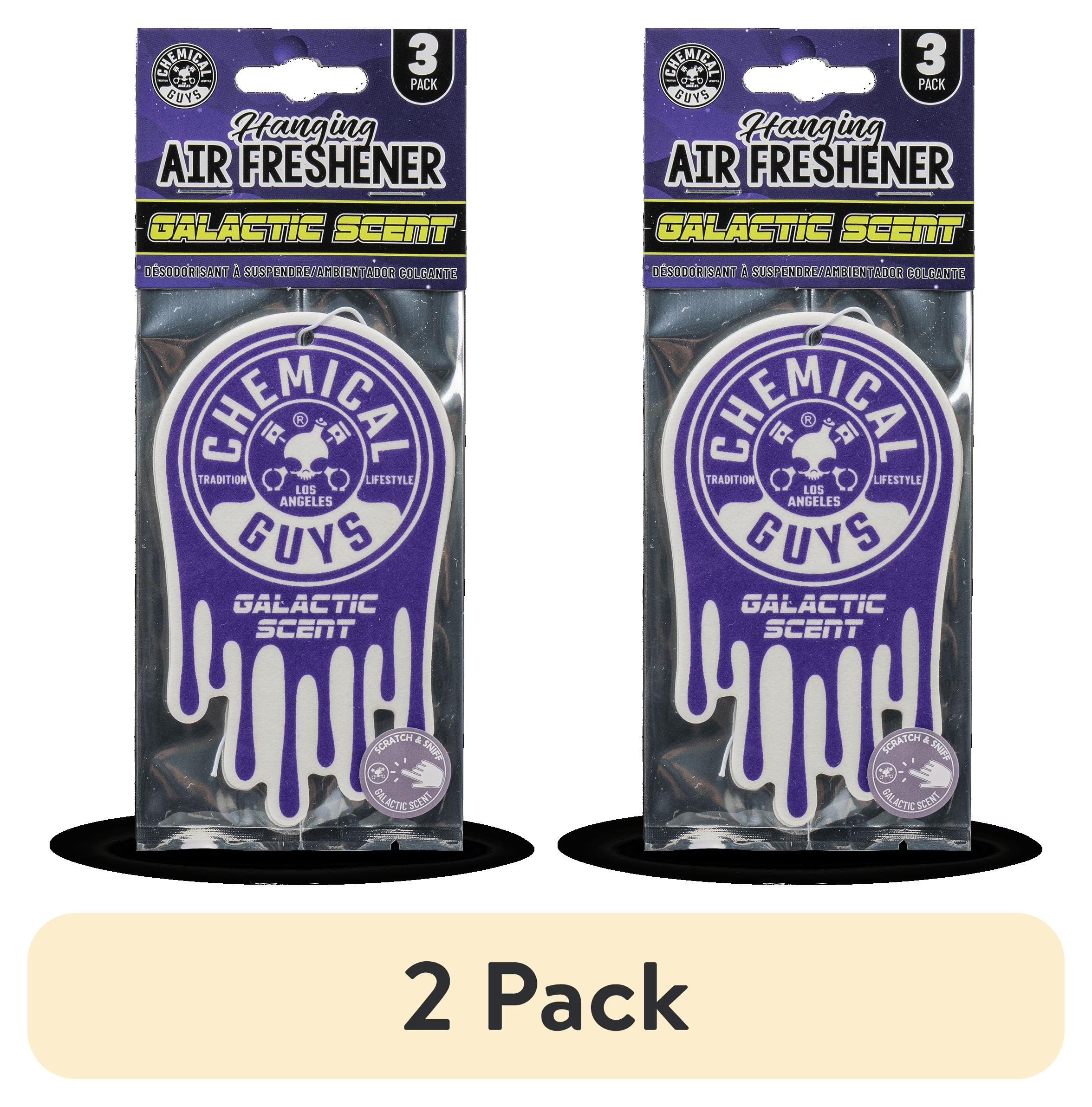 Chemical Guys Hanging Air Freshener 3-pack, Galactic Scent - View 2