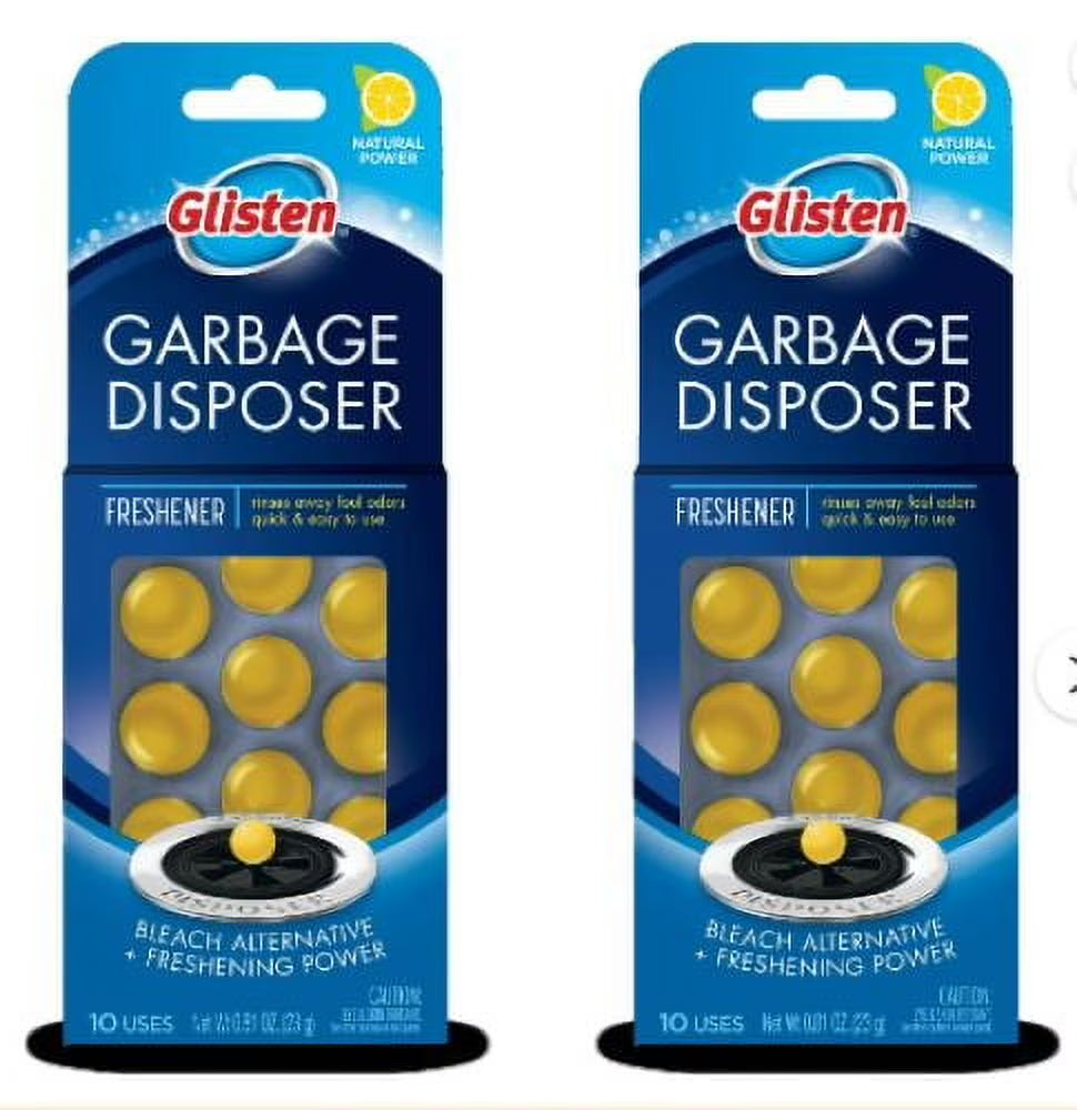 Glisten Garbage Disposer Care Freshener Pods, 10 Pack - View 2