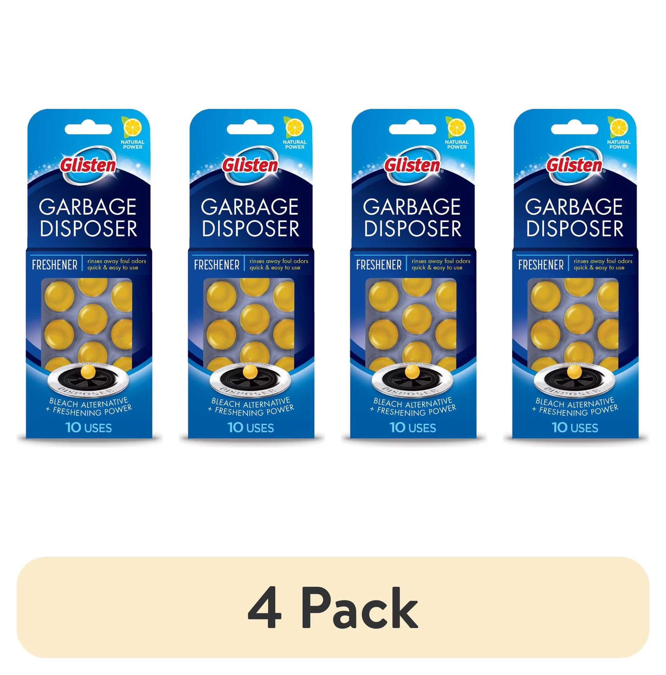 Glisten Garbage Disposer Care Freshener Pods, 10 Pack - View 4