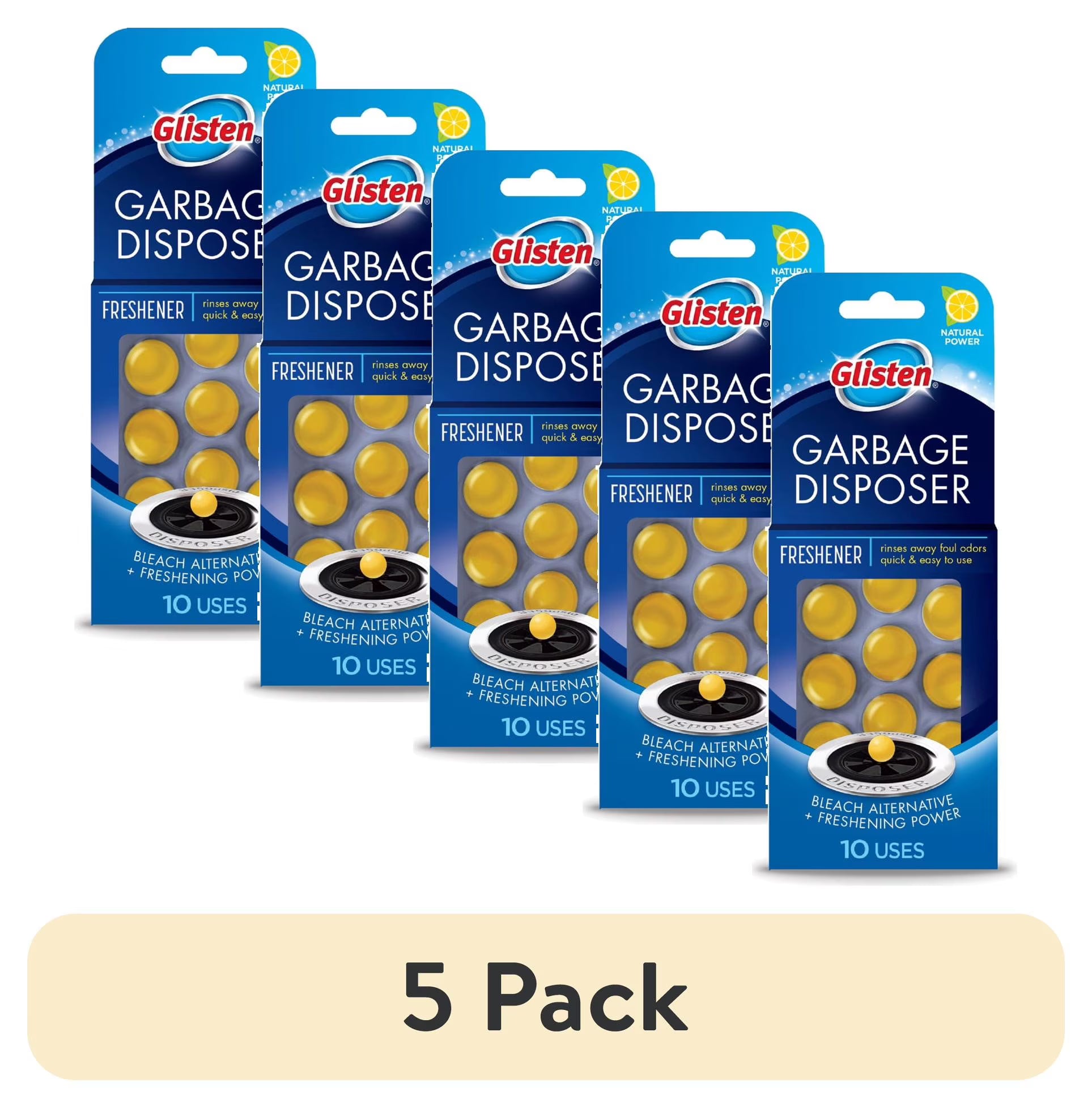 Glisten Garbage Disposer Care Freshener Pods, 10 Pack - View 5