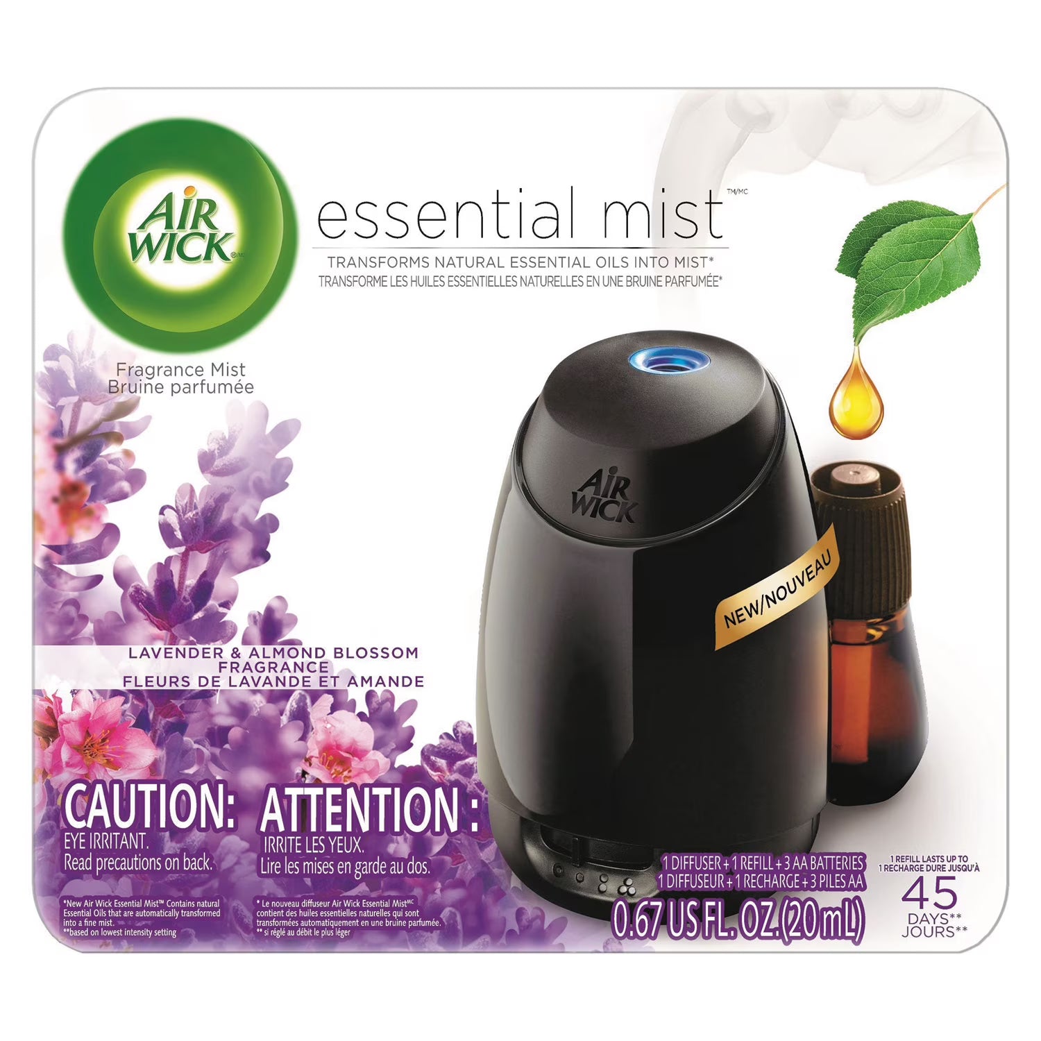 Air Wick Essential Mist Fragrance Oil Diffuser Kit (Gadget + 1 Refill), - View 2