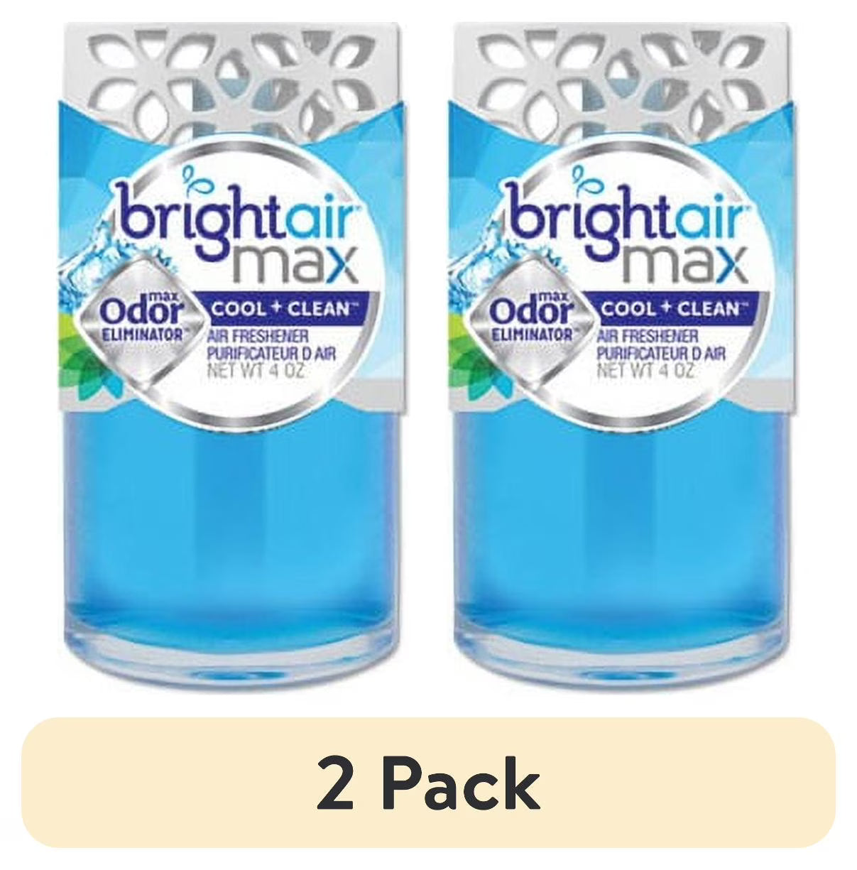 BRIGHT Air Max Scented Oil Air Freshener, Cool and Clean, 4 oz - View 2