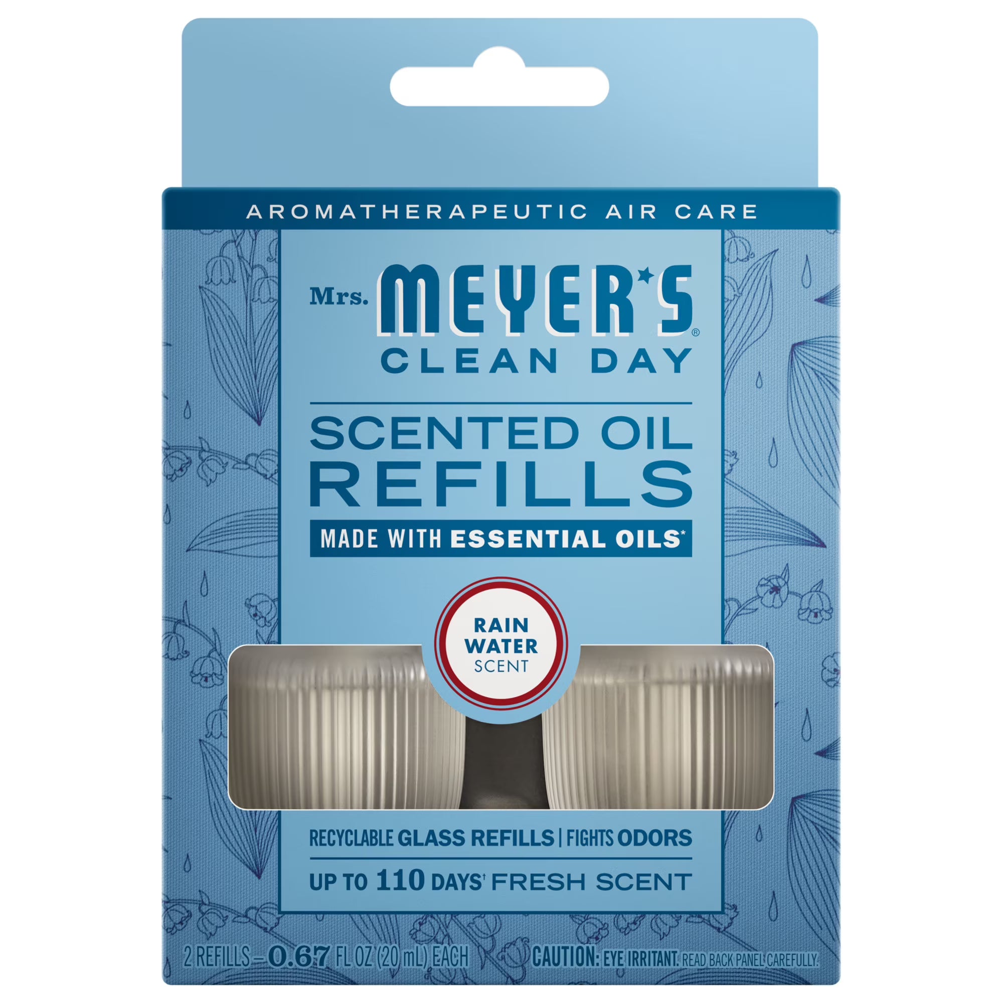 Mrs. Meyer's Clean Day Premium Scented Oil Plug-In Diffuser, Air Freshener