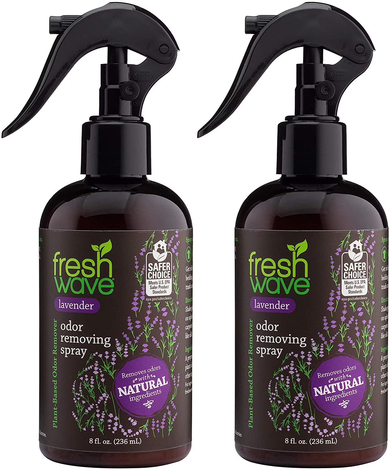 Fresh Wave Natural Ingredients Odor Eliminator Spray and Air Freshener, 8 Fluid