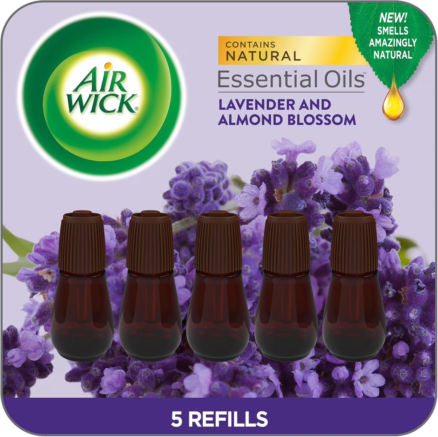 Air Wick Essential Mist Refill, 3ct, Lavender and Almond Blossom, Essential - View 2