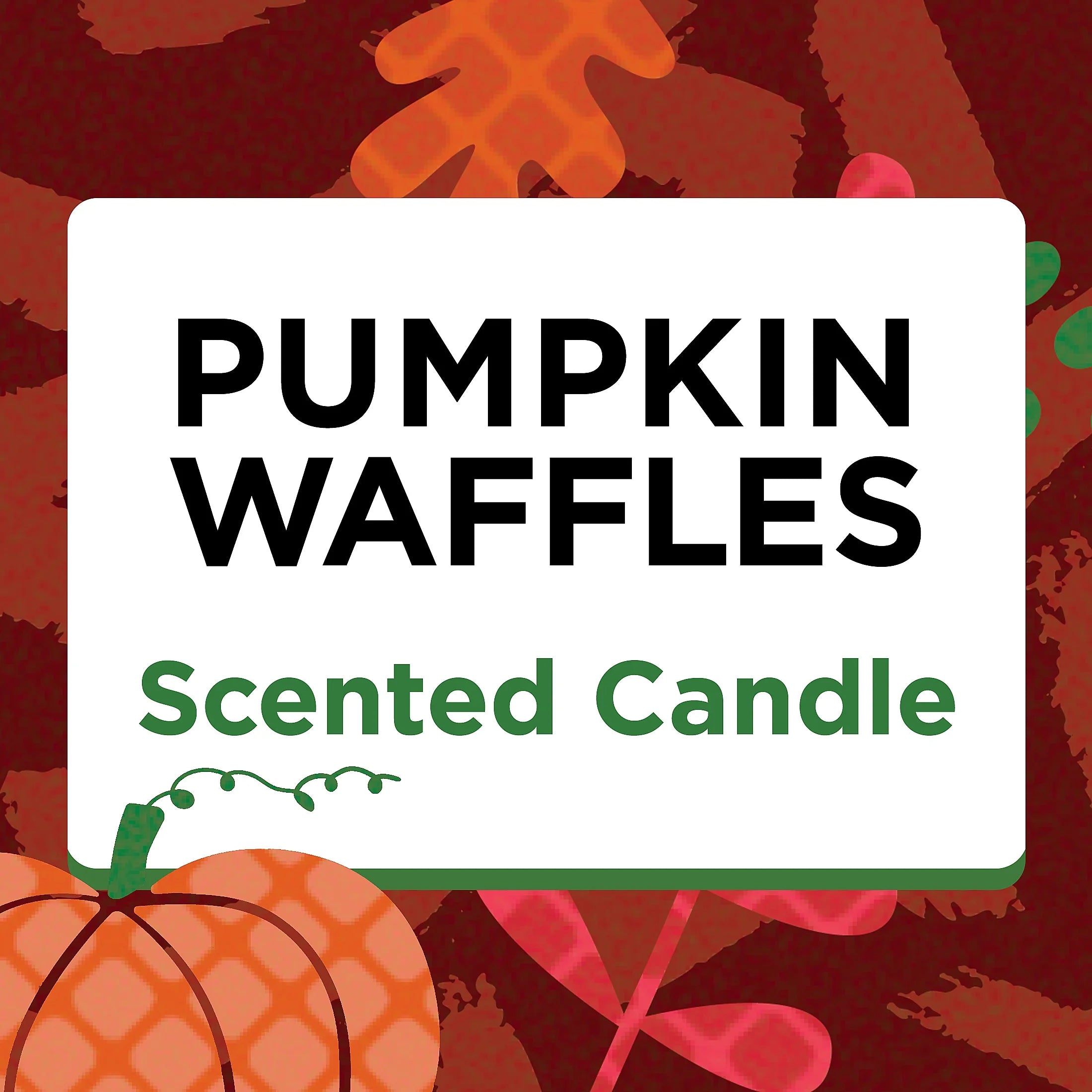 (2 pack) Great Value Limited Edition Pumpkin Waffles Scented Candle, 14.5 oz - View 4