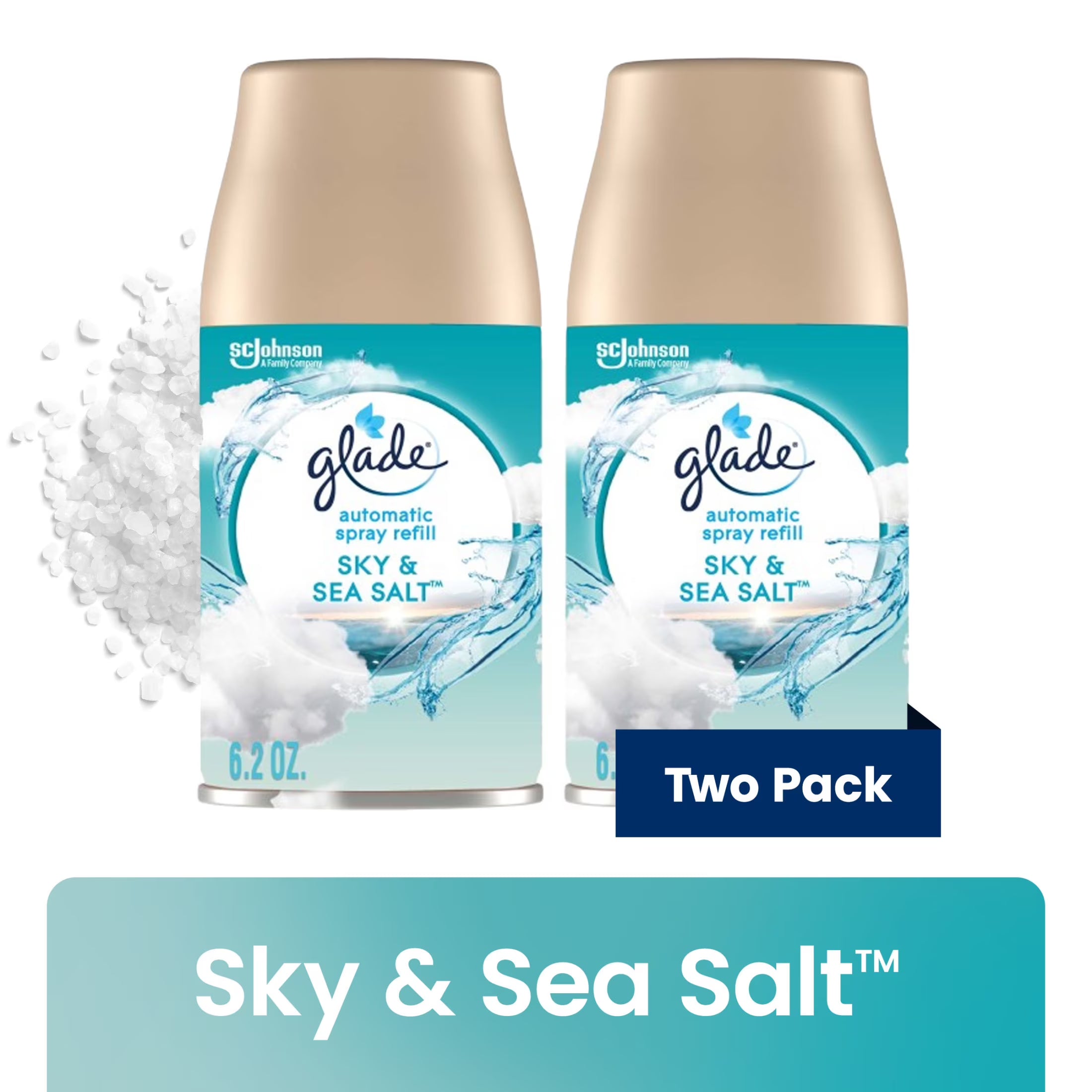 Glade Automatic Spray Refills, Air Freshener, Infused with Essential Oils, Sky
