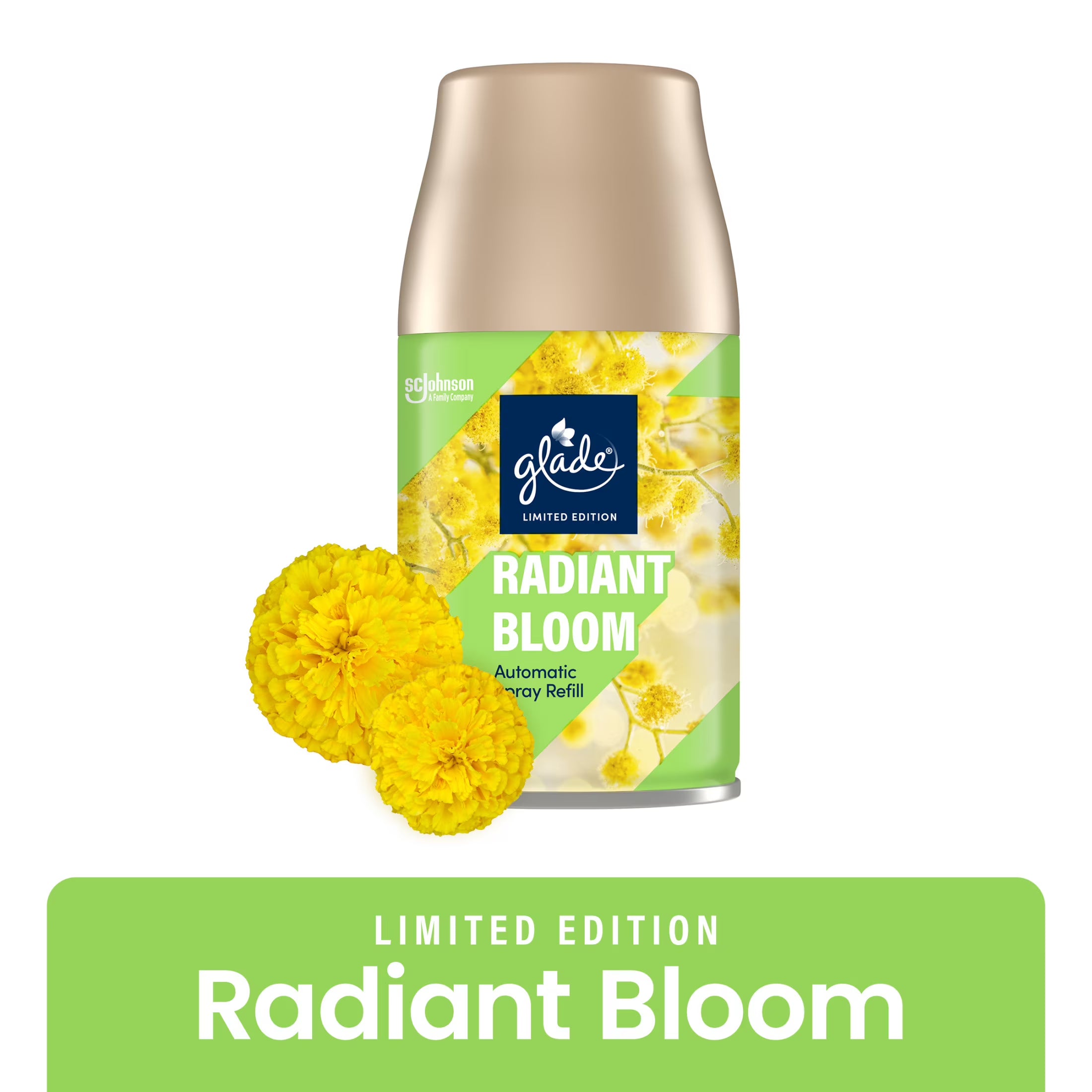 Glade Automatic Spray Air Freshener, Radiant Bloom Limited Edition, 6.2 oz