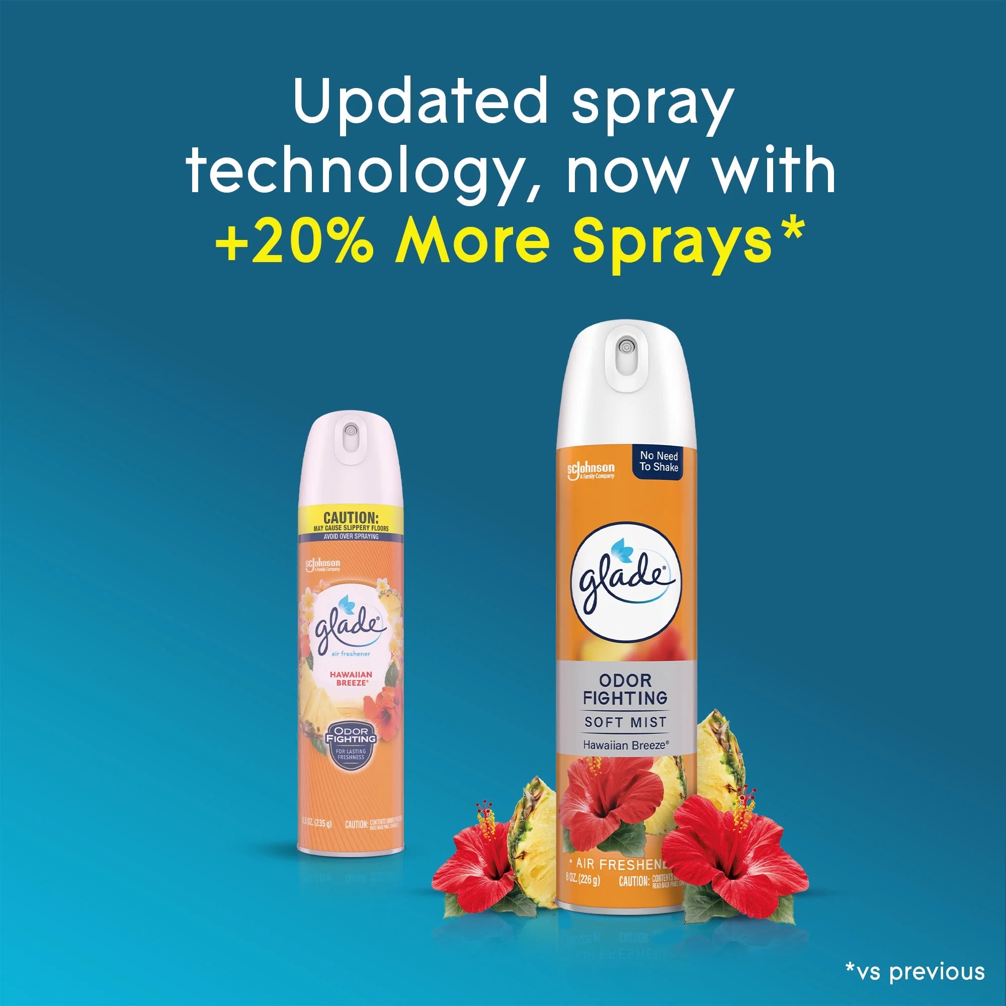 Glade Odor Fighting Soft Mist Air Freshener Room Spray, Hawaiian Breeze, - View 3